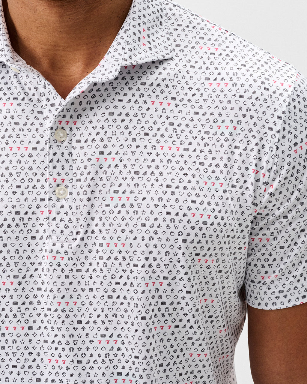 Johnnie-O Featherweight Performance Polo - Lucky 7's