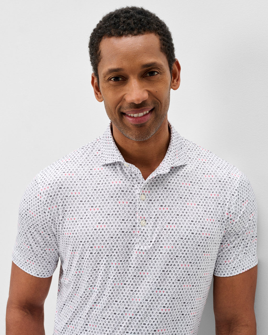 Johnnie-O Featherweight Performance Polo - Lucky 7's