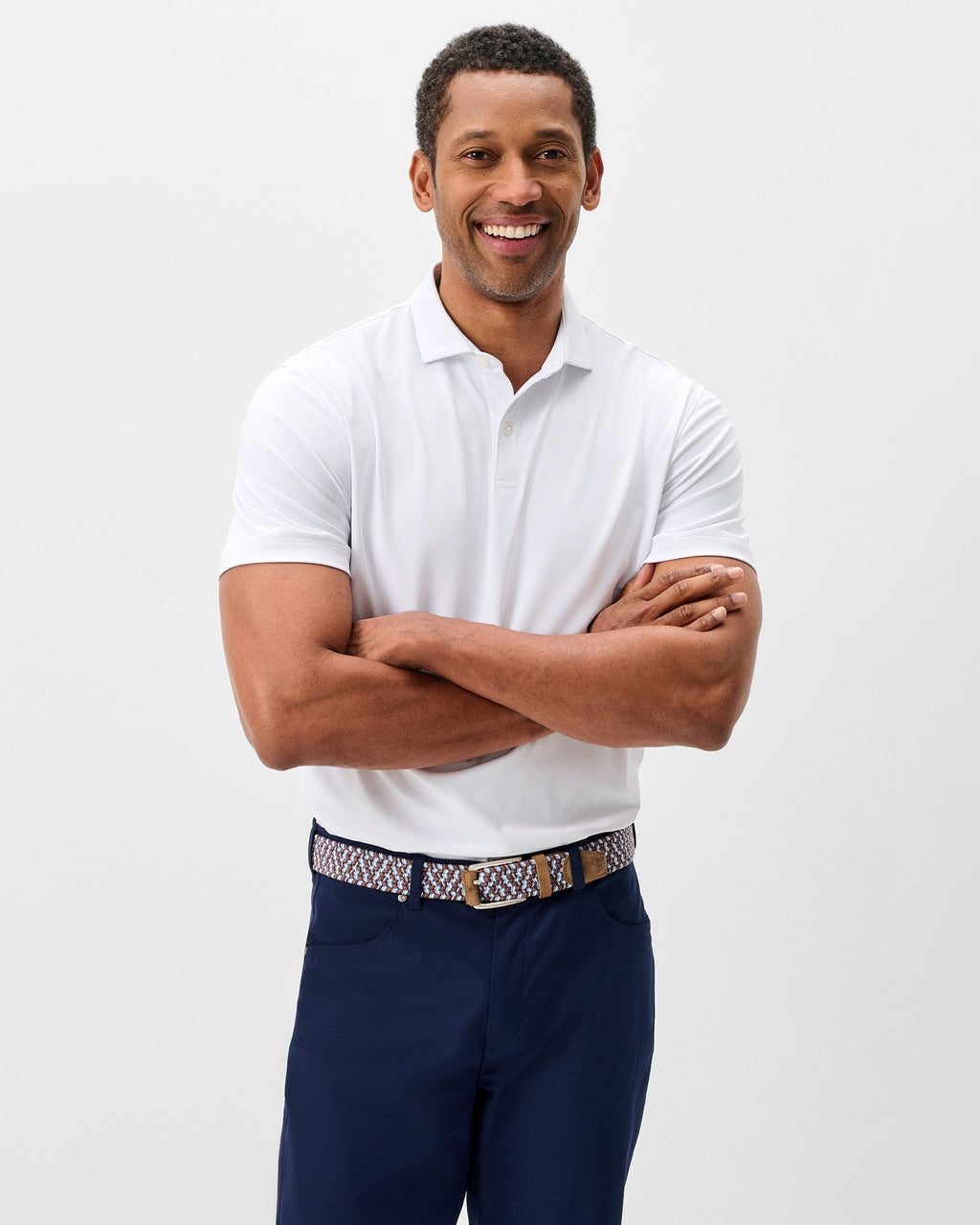 Johnnie-O Performance Mesh Polo - Solid