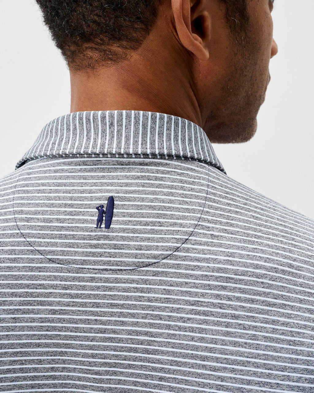 Johnnie-O Performance Jersey Polo - Michael Stripe