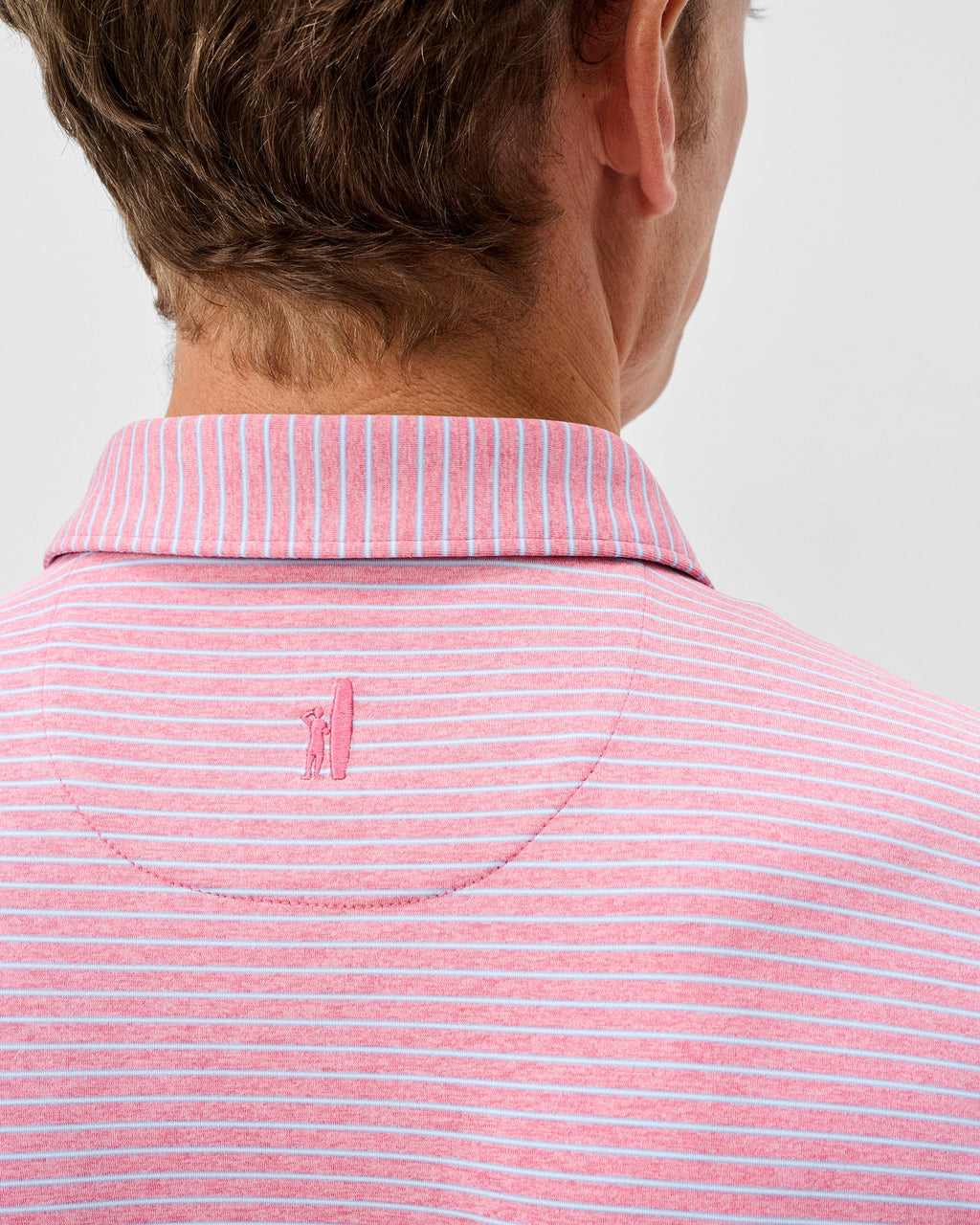 Johnnie-O Performance Jersey Polo - Michael Stripe