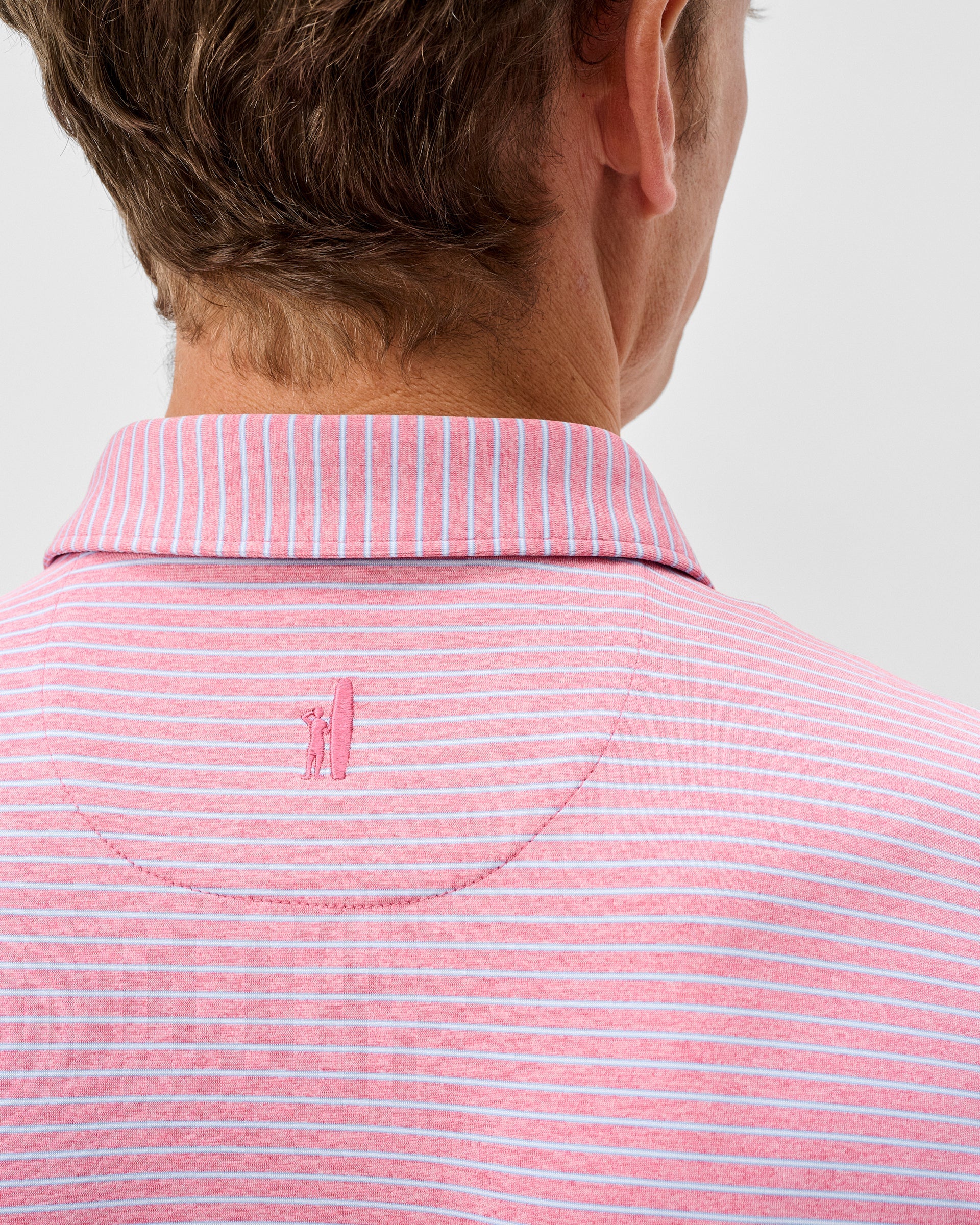 Johnnie-O Performance Jersey Polo - Michael Stripe