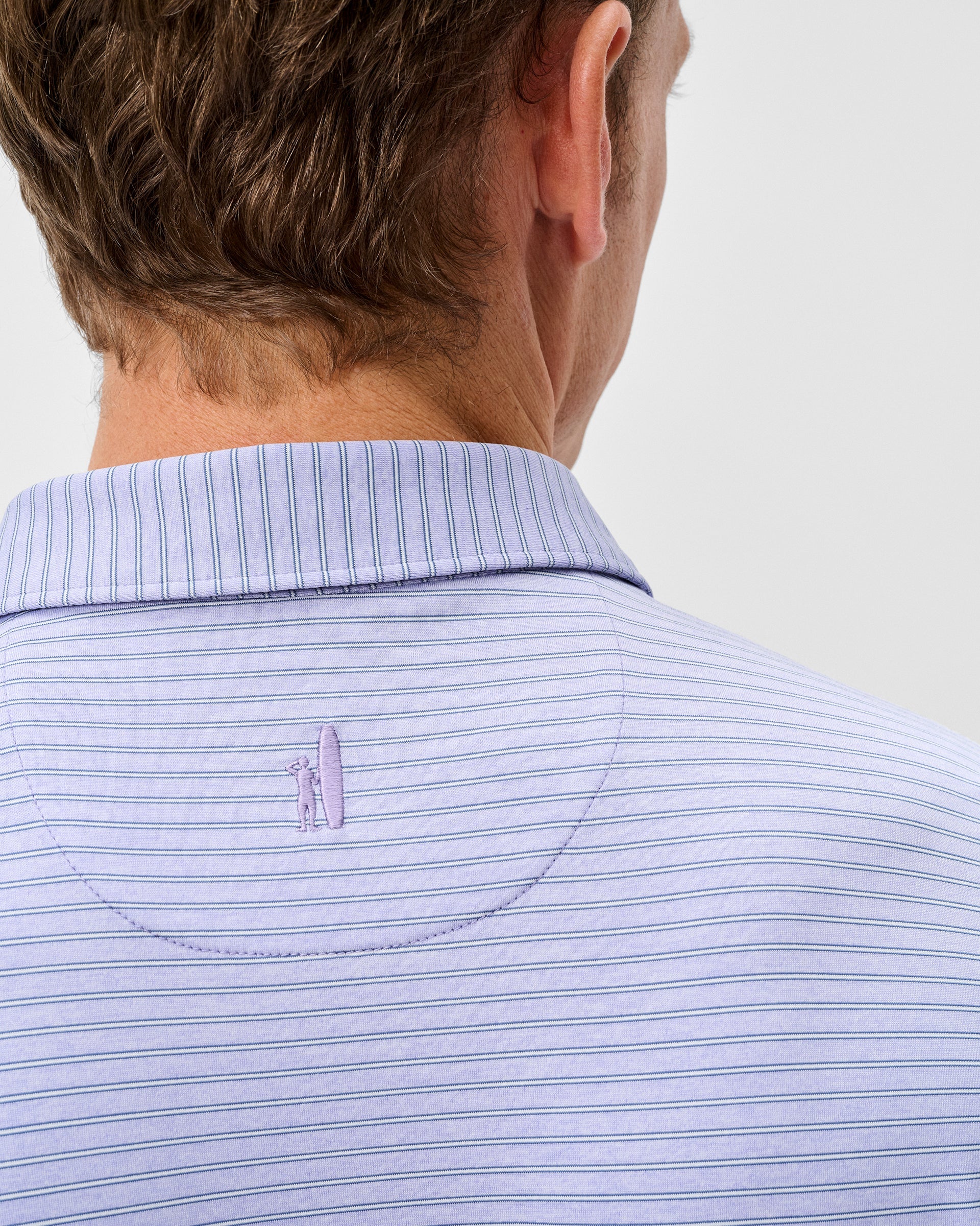 Johnnie-O Performance Jersey Polo - Michael Stripe