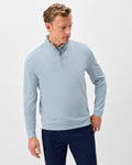 Johnnie-O Motion Performance 1/4 Zip, Dusty Blue