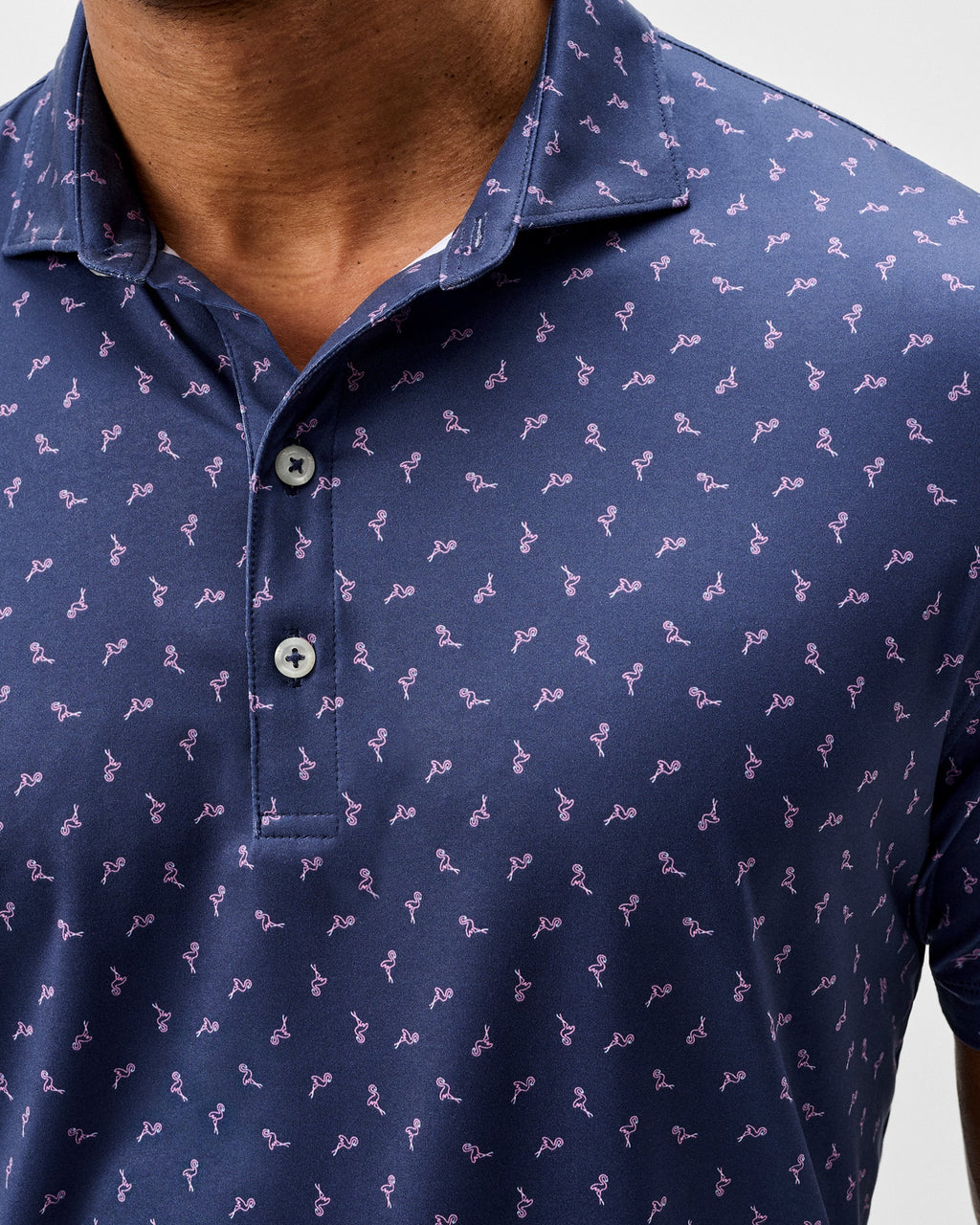 Johnnie-O Featherweight Performance Polo  - Neon 'Mingo
