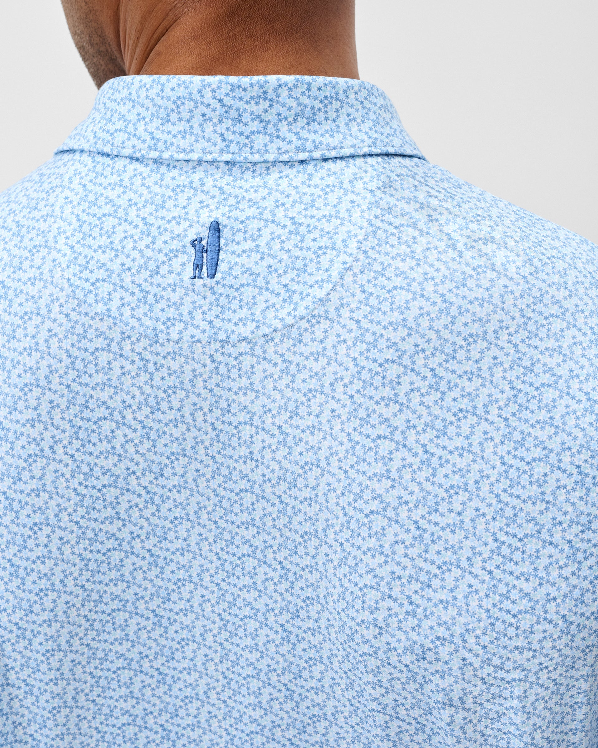 Johnnie-O Featherweight Performance Polo - Petals