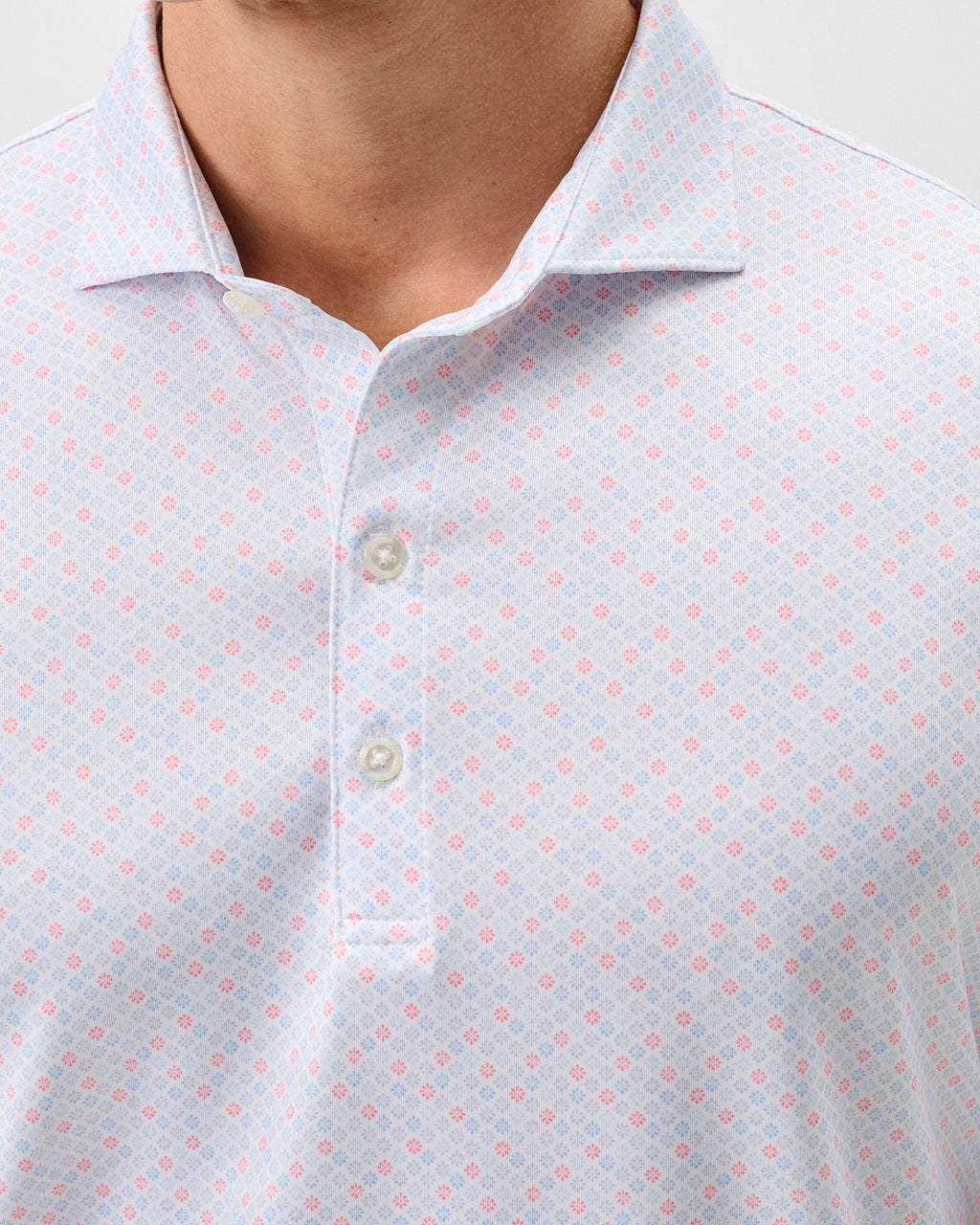 Johnnie-O Performance Jersey Polo - Pip Floral