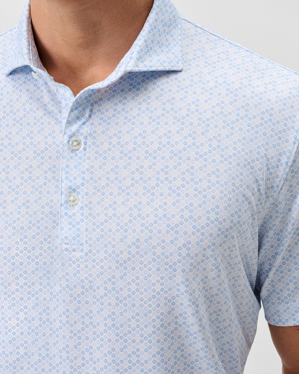 Johnnie-O Performance Jersey Polo - Pip Floral