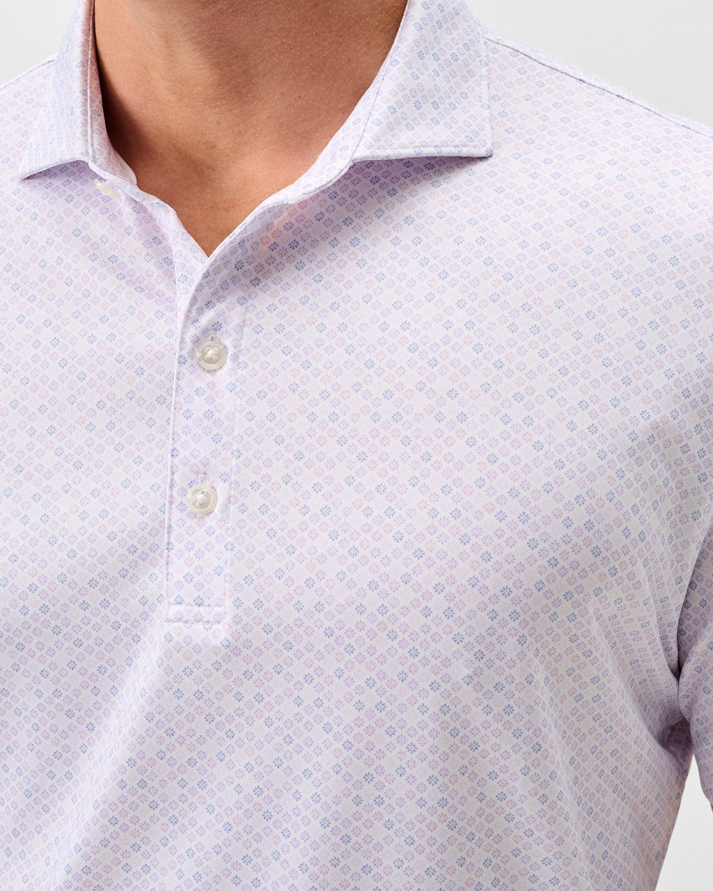 Johnnie-O Performance Jersey Polo - Pip Floral