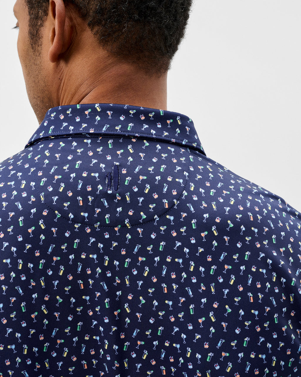 Johnnie-O Performance Jersey Polo - Pop Tails