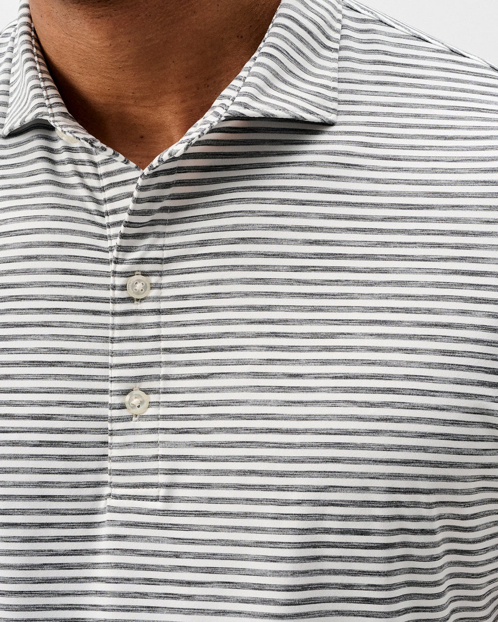Johnnie-O Performance Featherweight Polo - Seymour Stripe