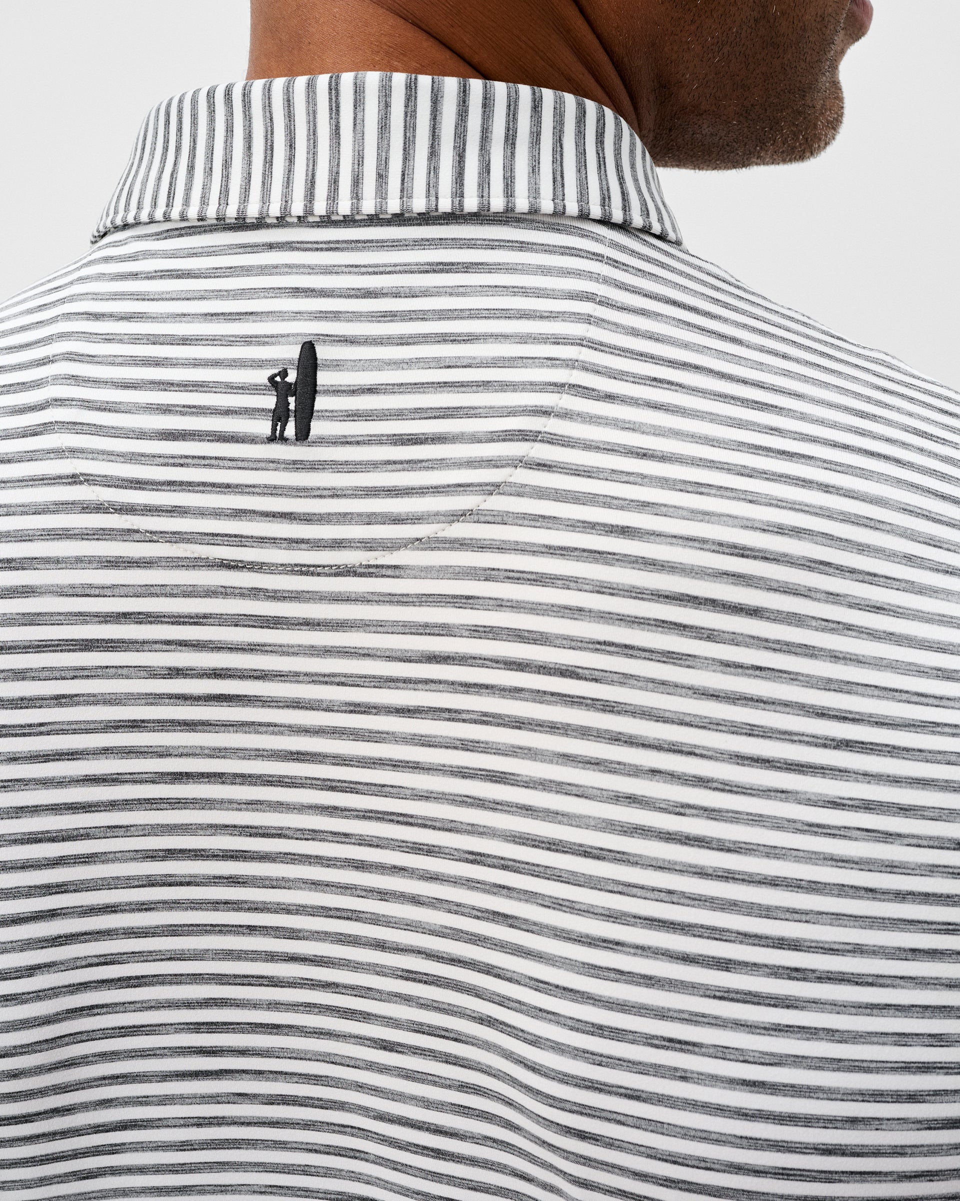 Johnnie-O Performance Featherweight Polo - Seymour Stripe