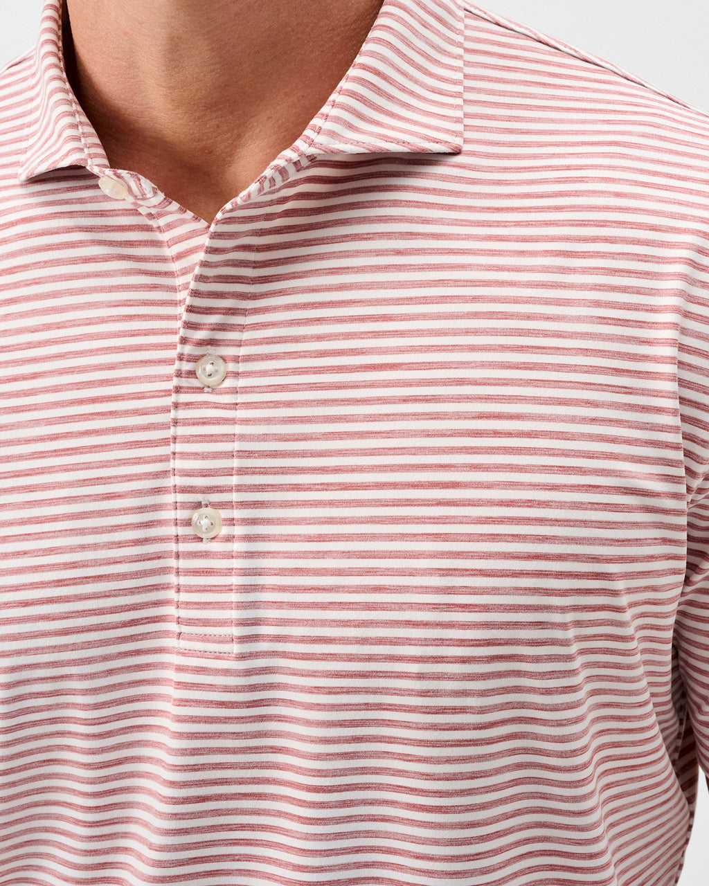 Johnnie-O Performance Featherweight Polo - Seymour Stripe