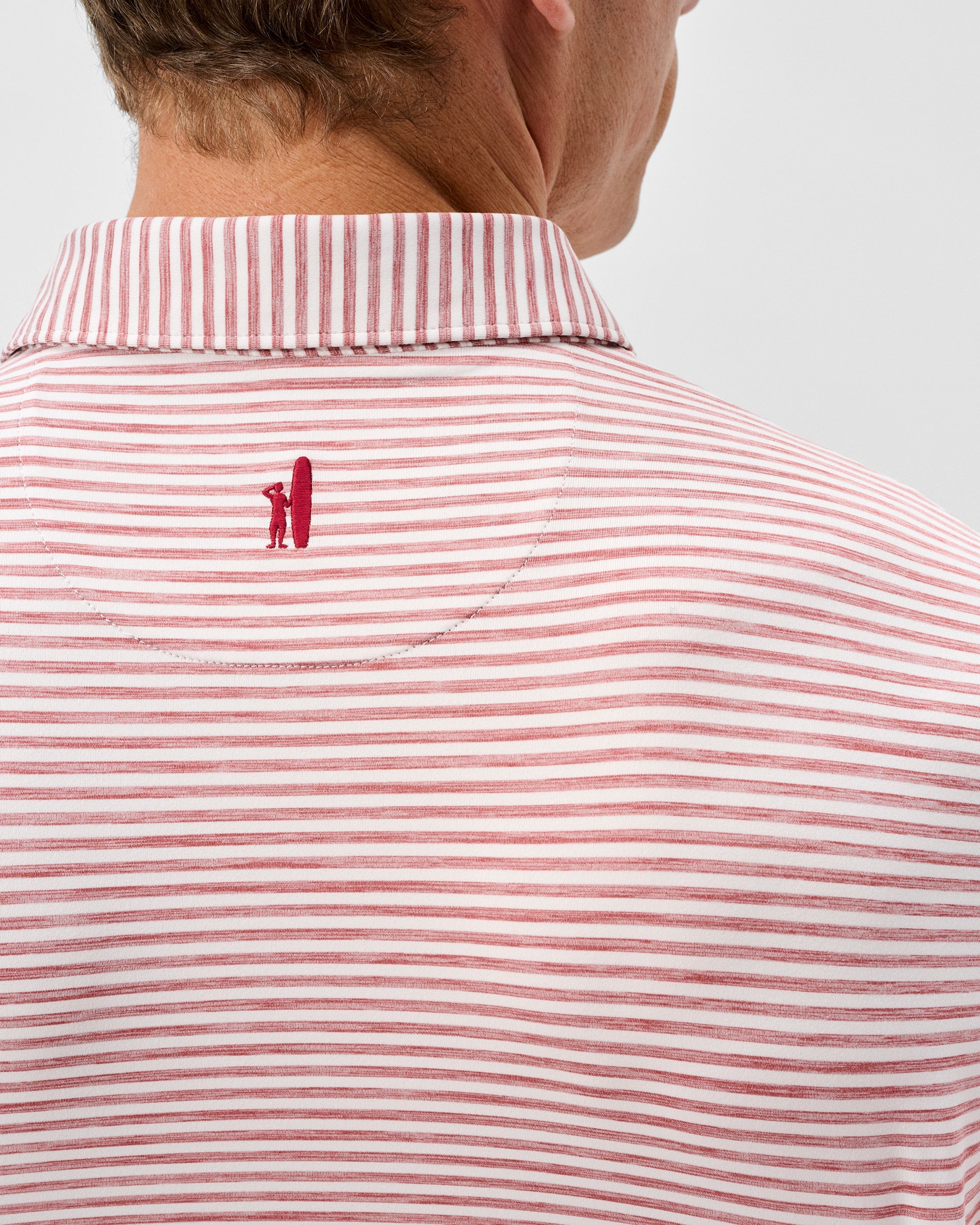 Johnnie-O Performance Featherweight Polo - Seymour Stripe