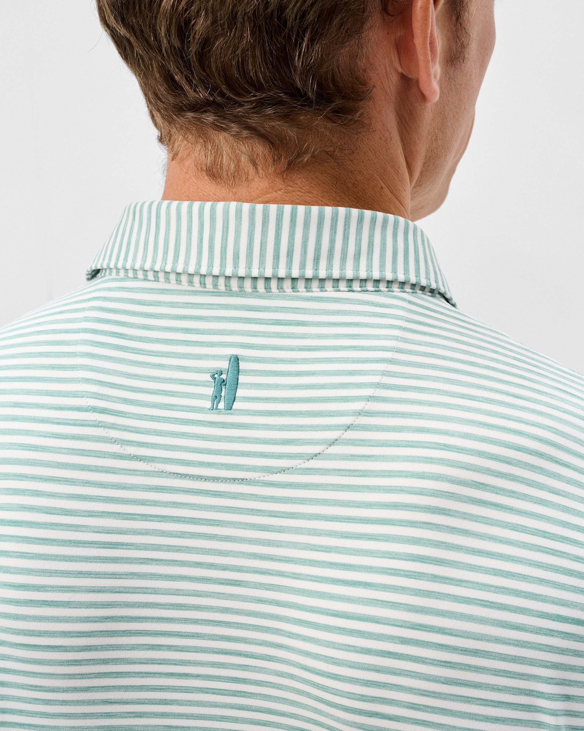 Johnnie-O Performance Featherweight Polo - Seymour Stripe