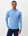 Johnnie-O Talon Featherweight Performance Hoodie - Solid, Sailor
