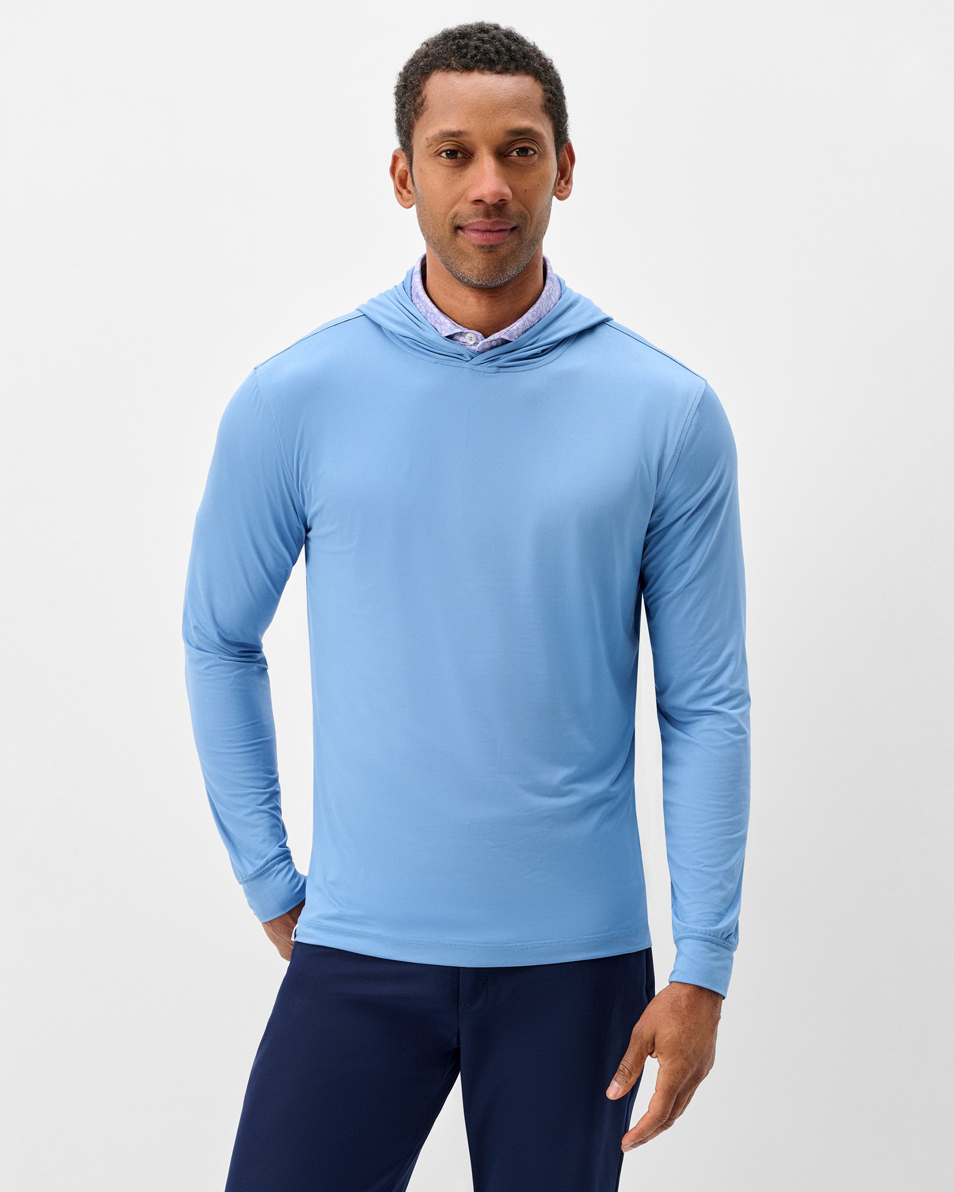 Johnnie-O Talon Featherweight Performance Hoodie - Solid