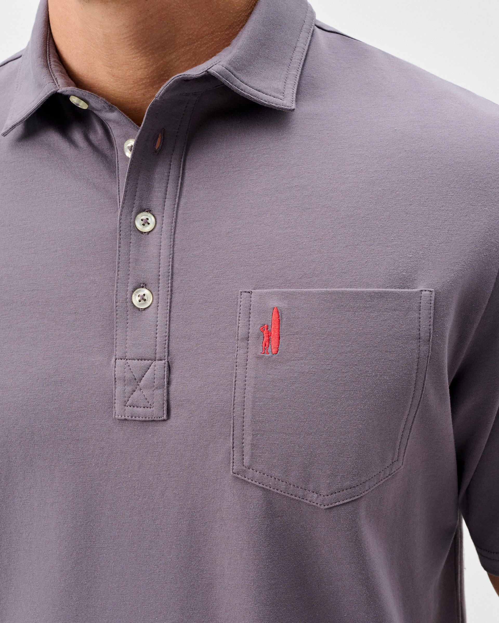 Johnnie-O Original 4-Button Polo - Solid