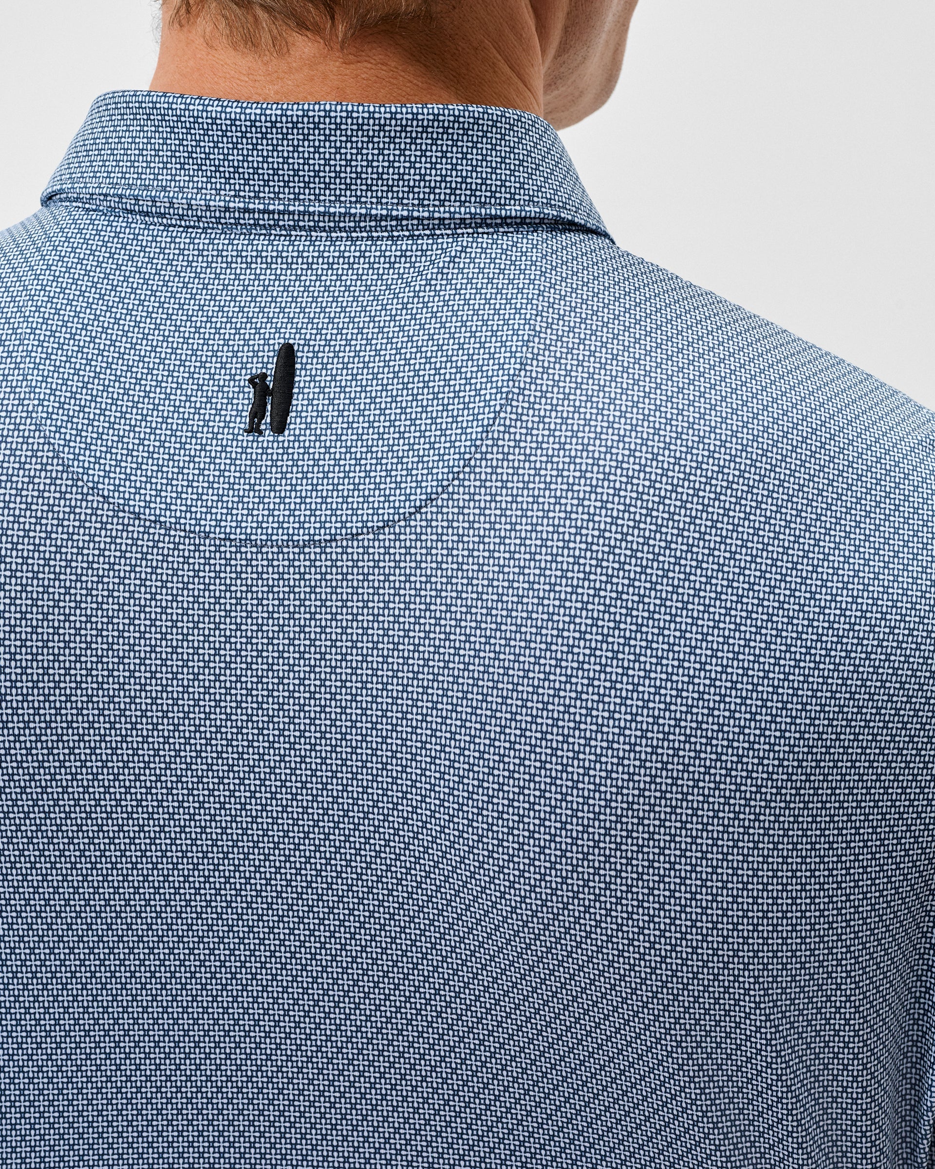 Johnnie-O Performance Jersey Polo - Tile Neat