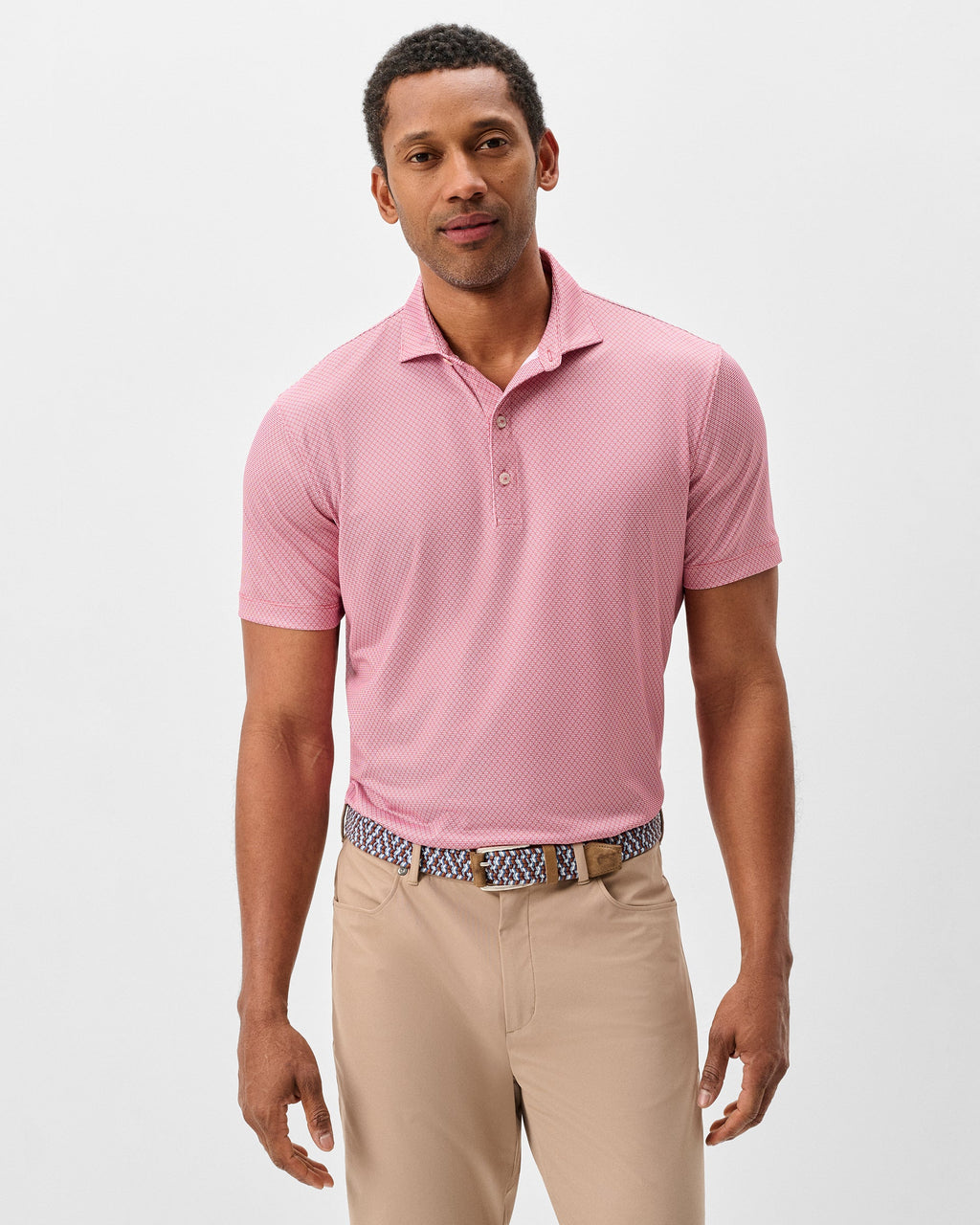 Johnnie-O Performance Jersey Polo - Tile Neat