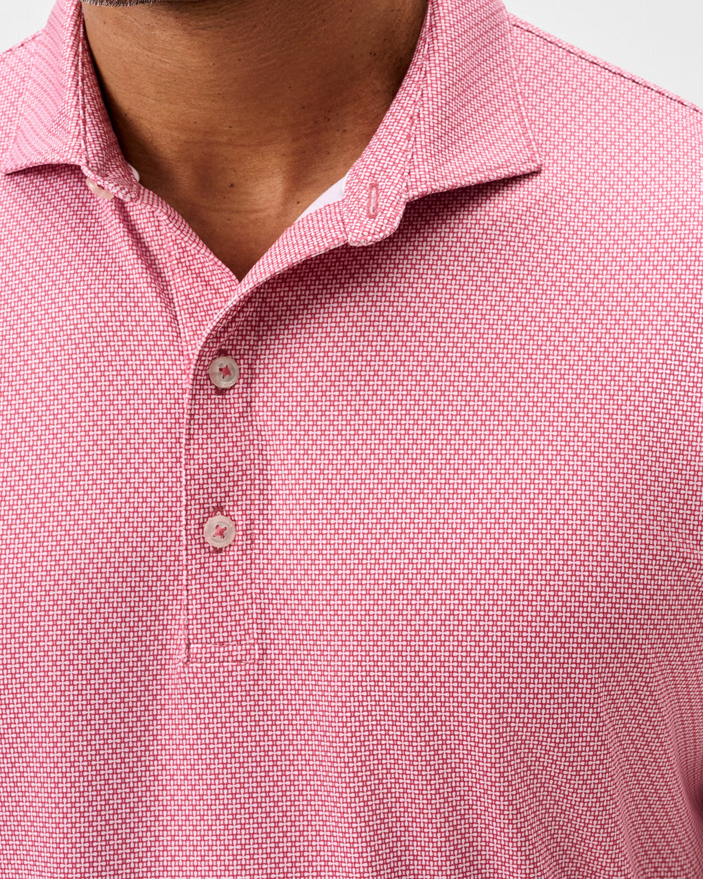 Johnnie-O Performance Jersey Polo - Tile Neat