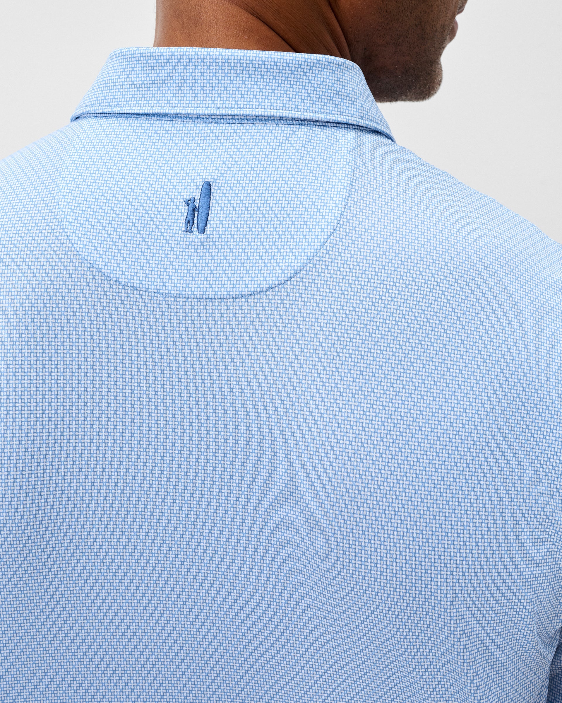 Johnnie-O Performance Jersey Polo - Tile Neat