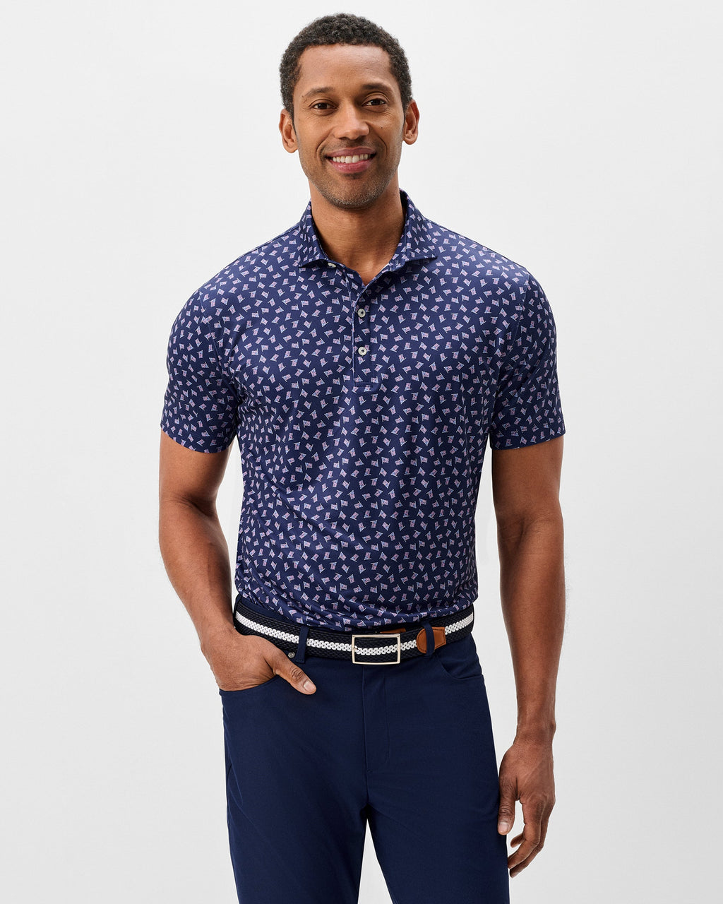 Johnnie-O Performance Jersey Polo - USA