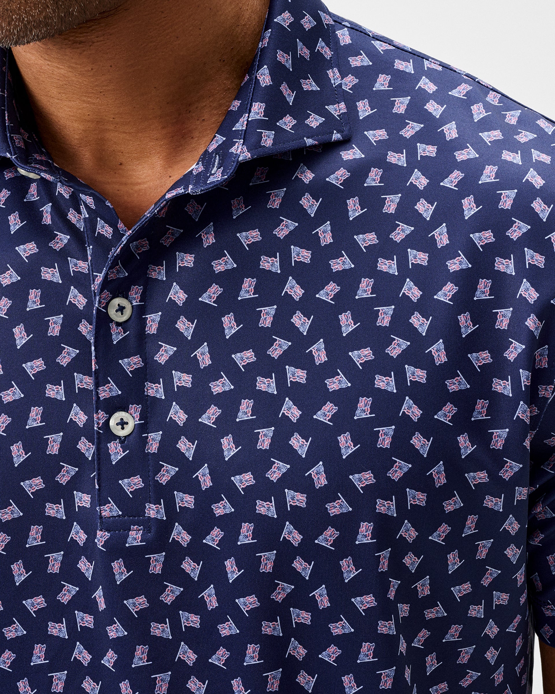 Johnnie-O Performance Jersey Polo - USA