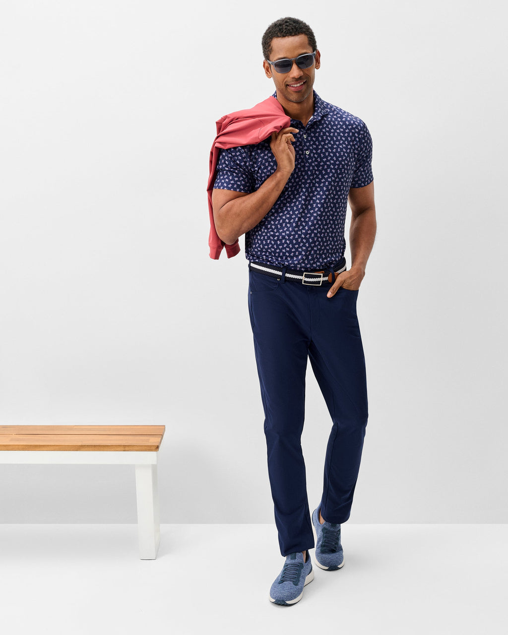 Johnnie-O Performance Jersey Polo - USA