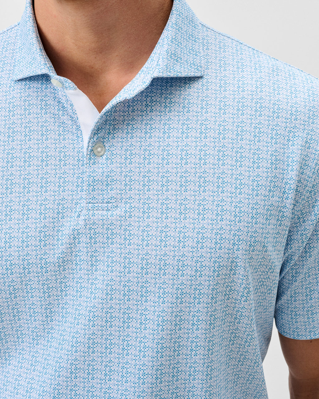 Johnnie-O Performance Mesh Polo - Vintage Floral