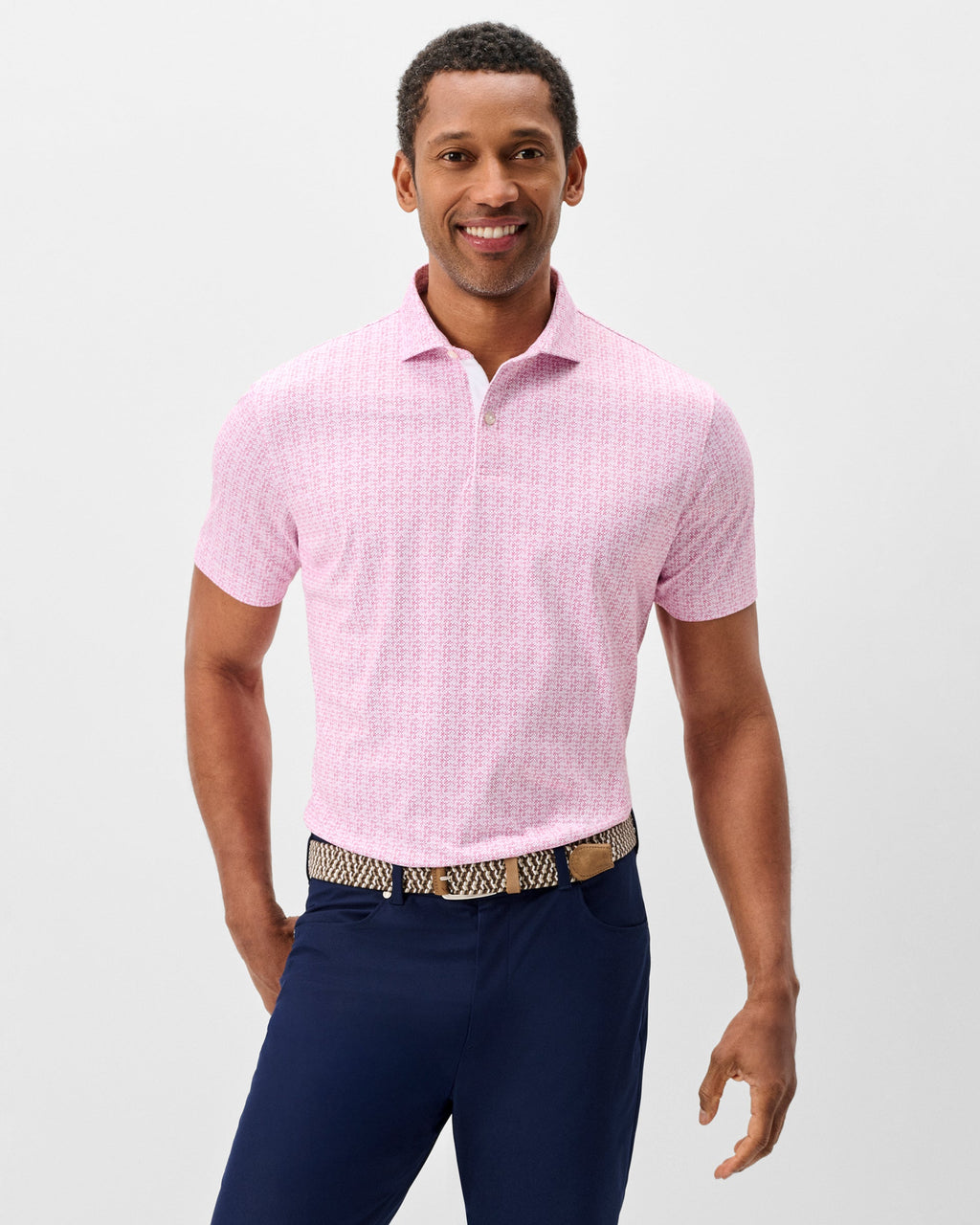 Johnnie-O Performance Mesh Polo - Vintage Floral