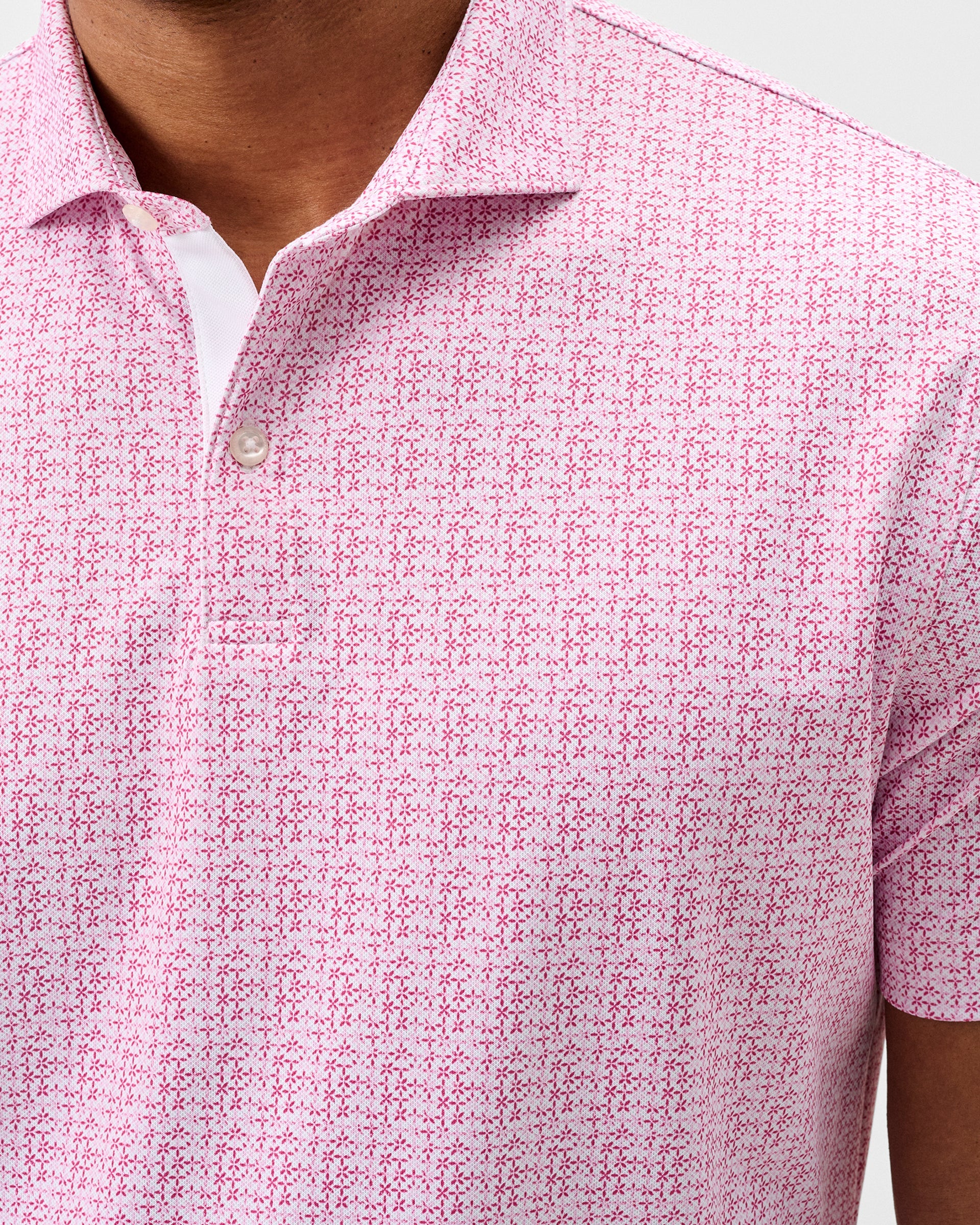 Johnnie-O Performance Mesh Polo - Vintage Floral
