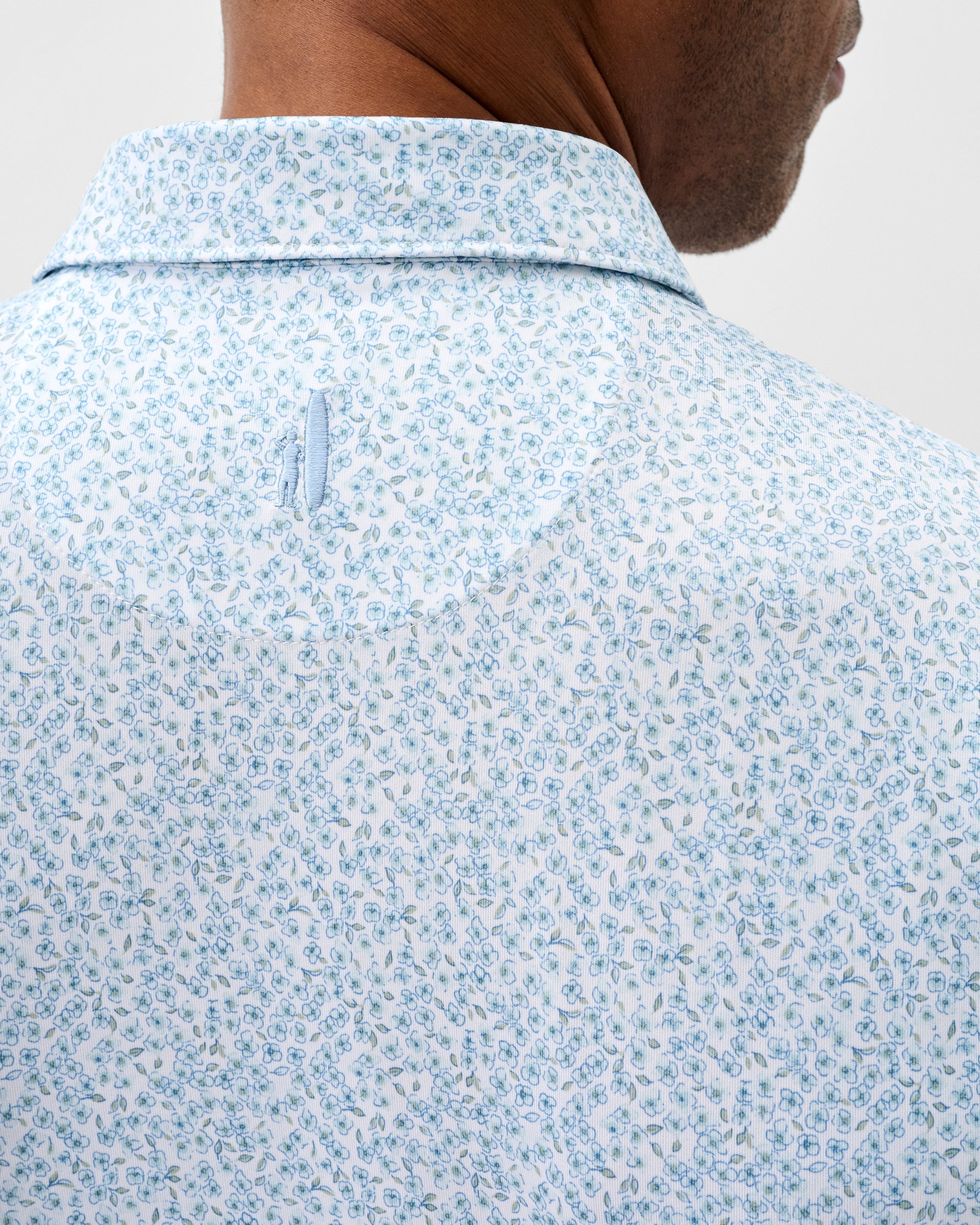 Johnnie-O Performance Jersey Polo - Watercolors