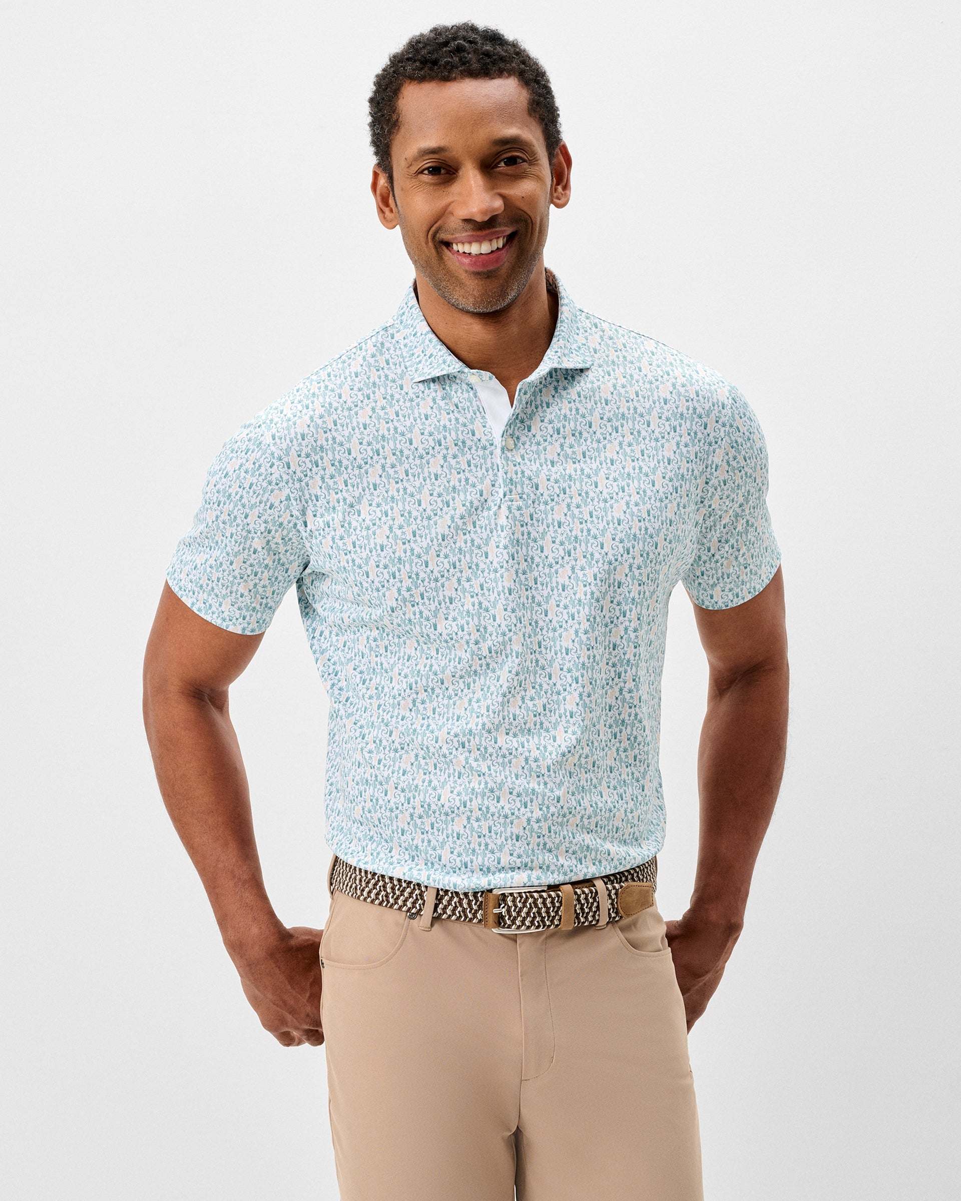 Johnnie-O Performance Mesh Polo - Zona Drinks
