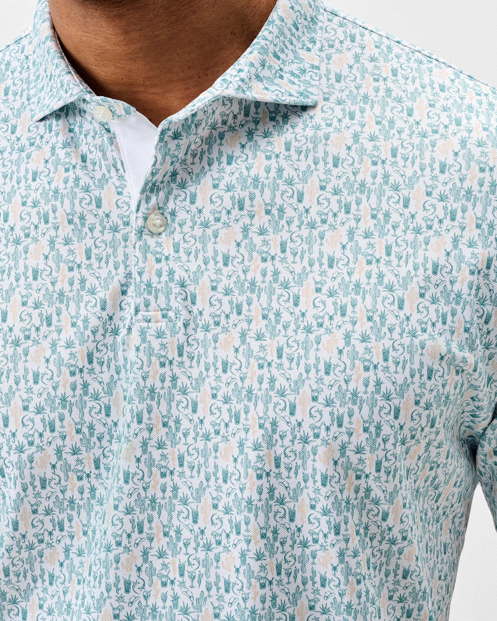 Johnnie-O Performance Mesh Polo - Zona Drinks