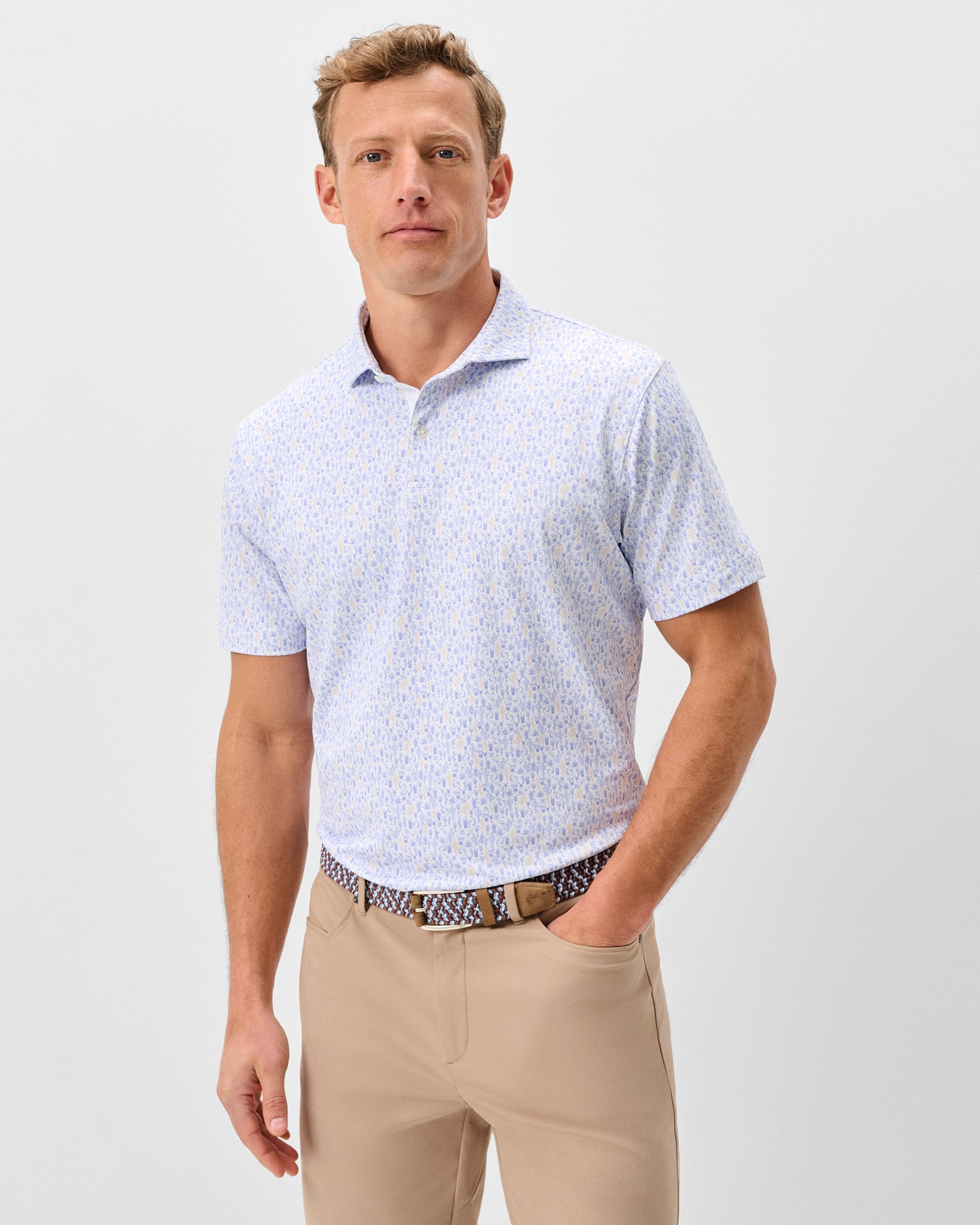 Johnnie-O Performance Jersey Polo - Zona Drinks