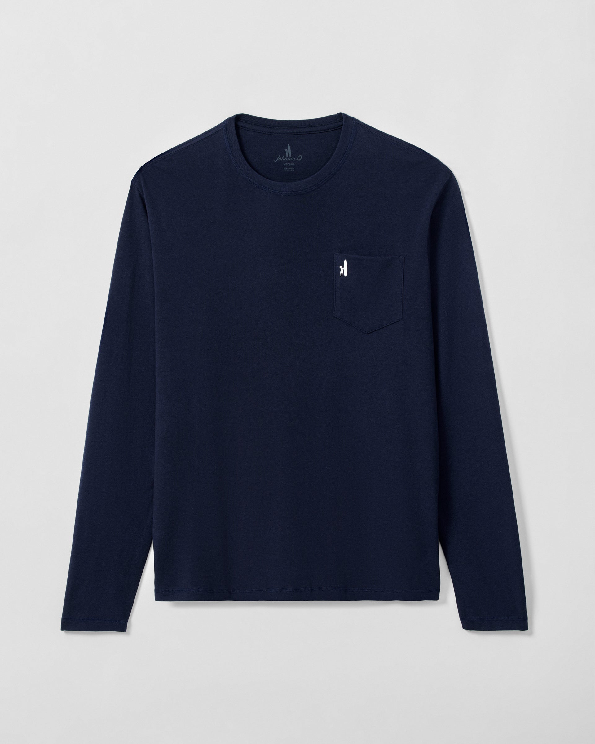 Johnnie-O Long Sleeve Pocket T-Shirt - Palm Co