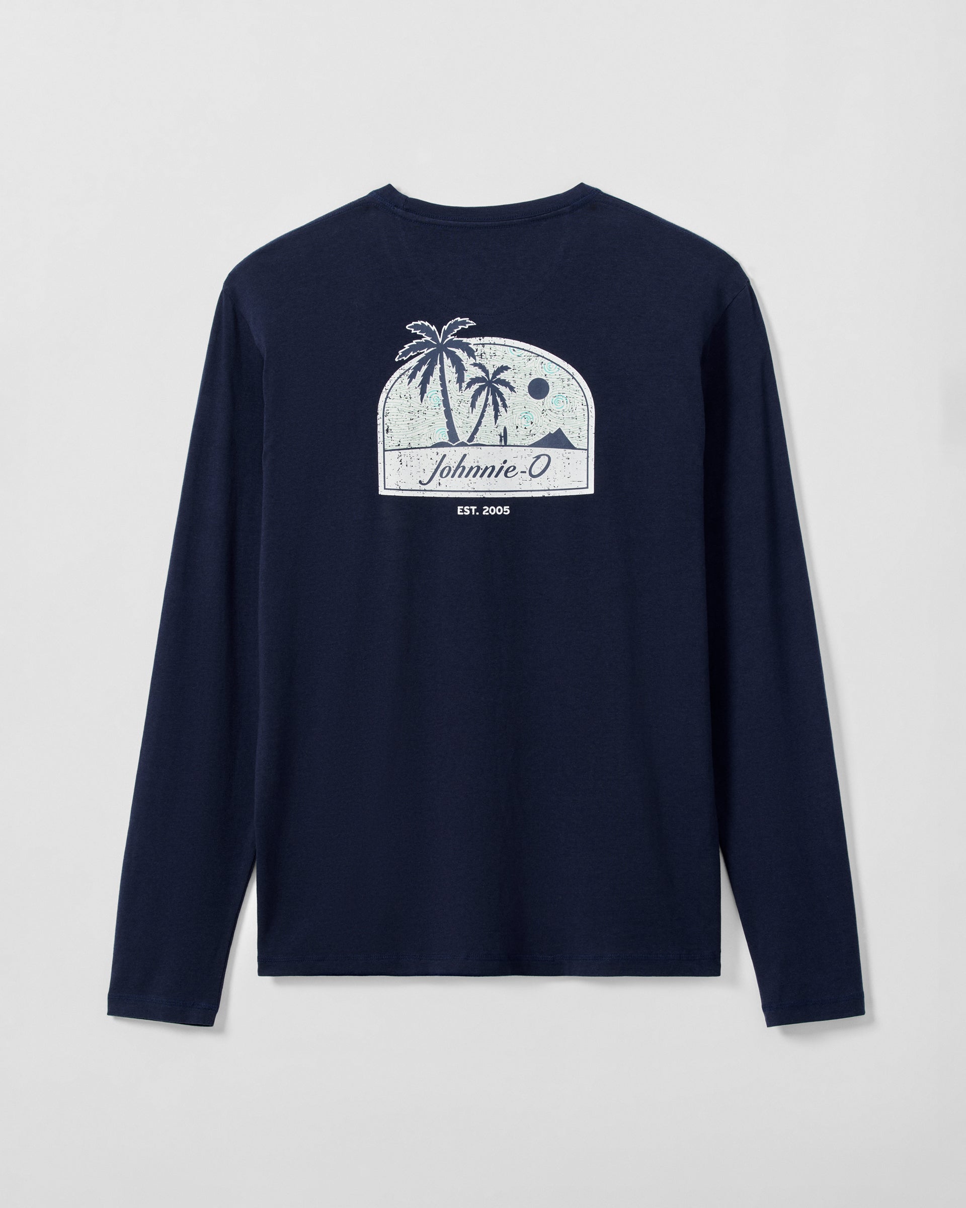 Johnnie-O Long Sleeve Pocket T-Shirt - Palm Co