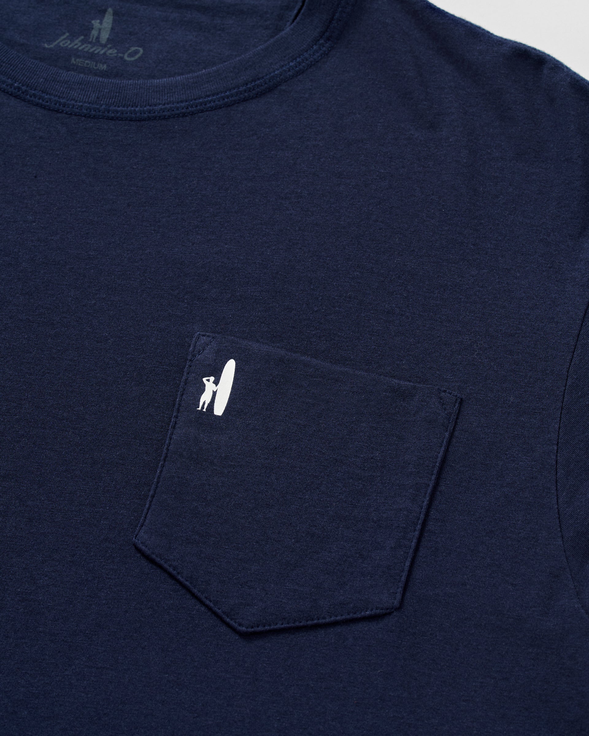Johnnie-O Long Sleeve Pocket T-Shirt - Palm Co