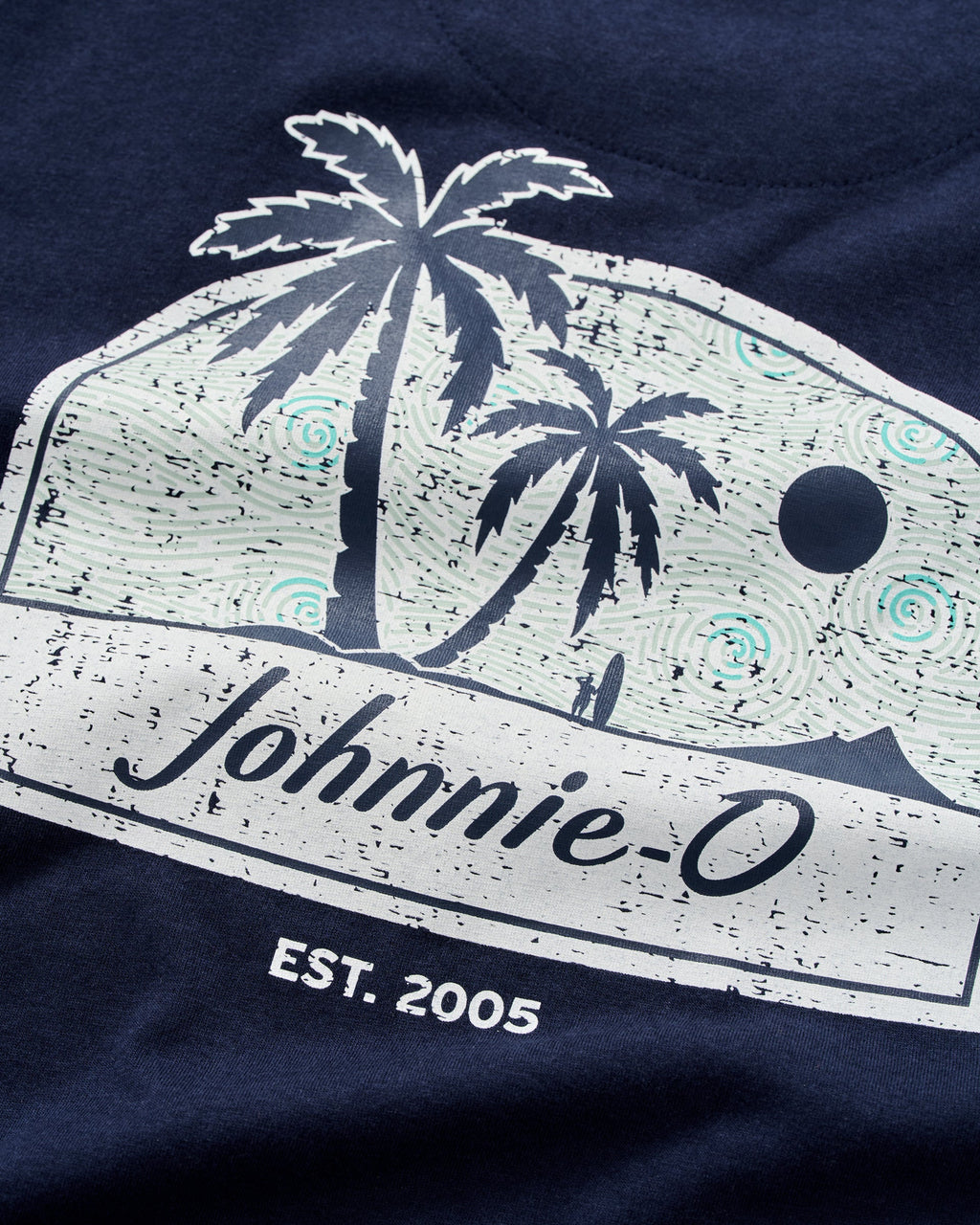 Johnnie-O Long Sleeve Pocket T-Shirt - Palm Co