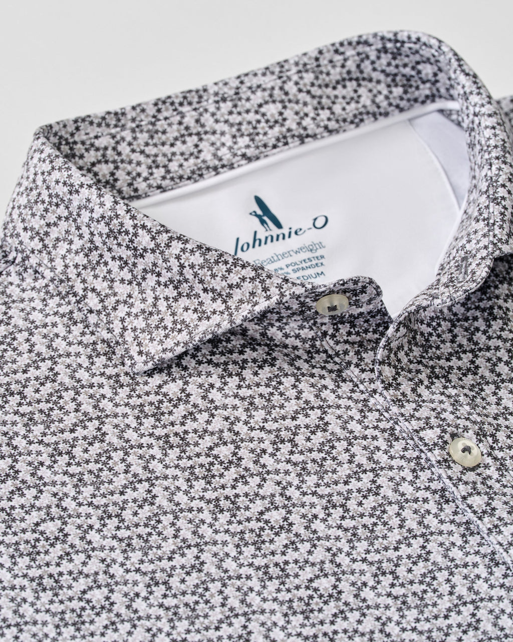 Johnnie-O Featherweight Performance Polo - Petals
