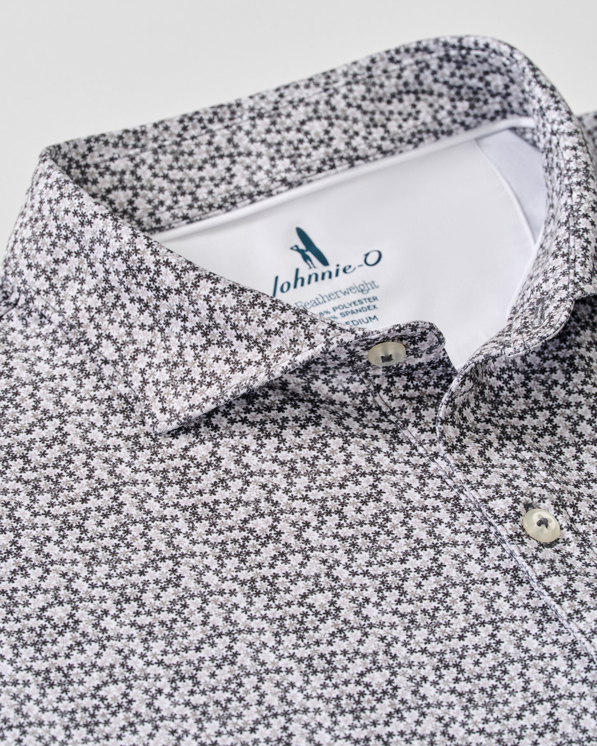 Johnnie-O Featherweight Performance Polo - Petals
