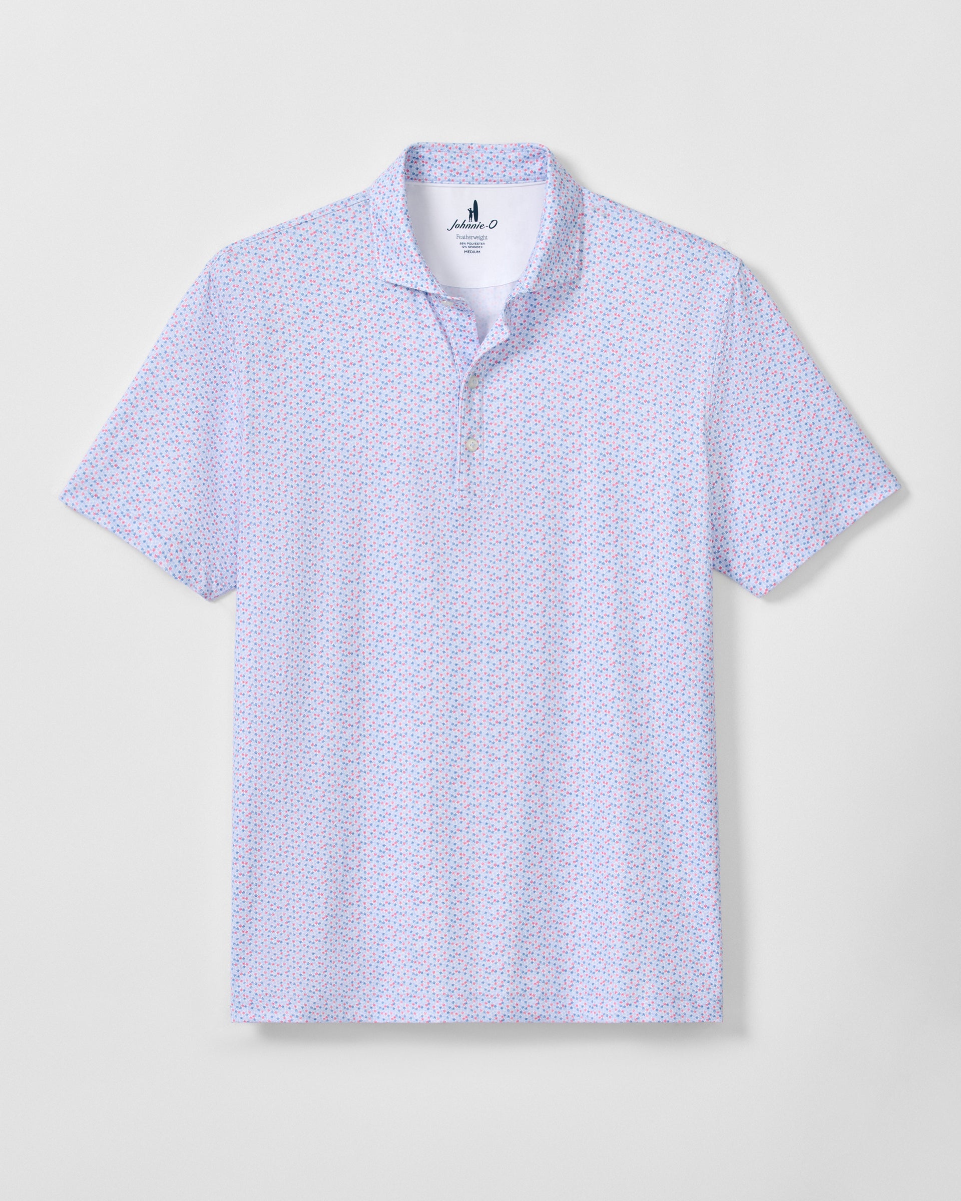 Johnnie-O Featherweight Performance Polo - Petals