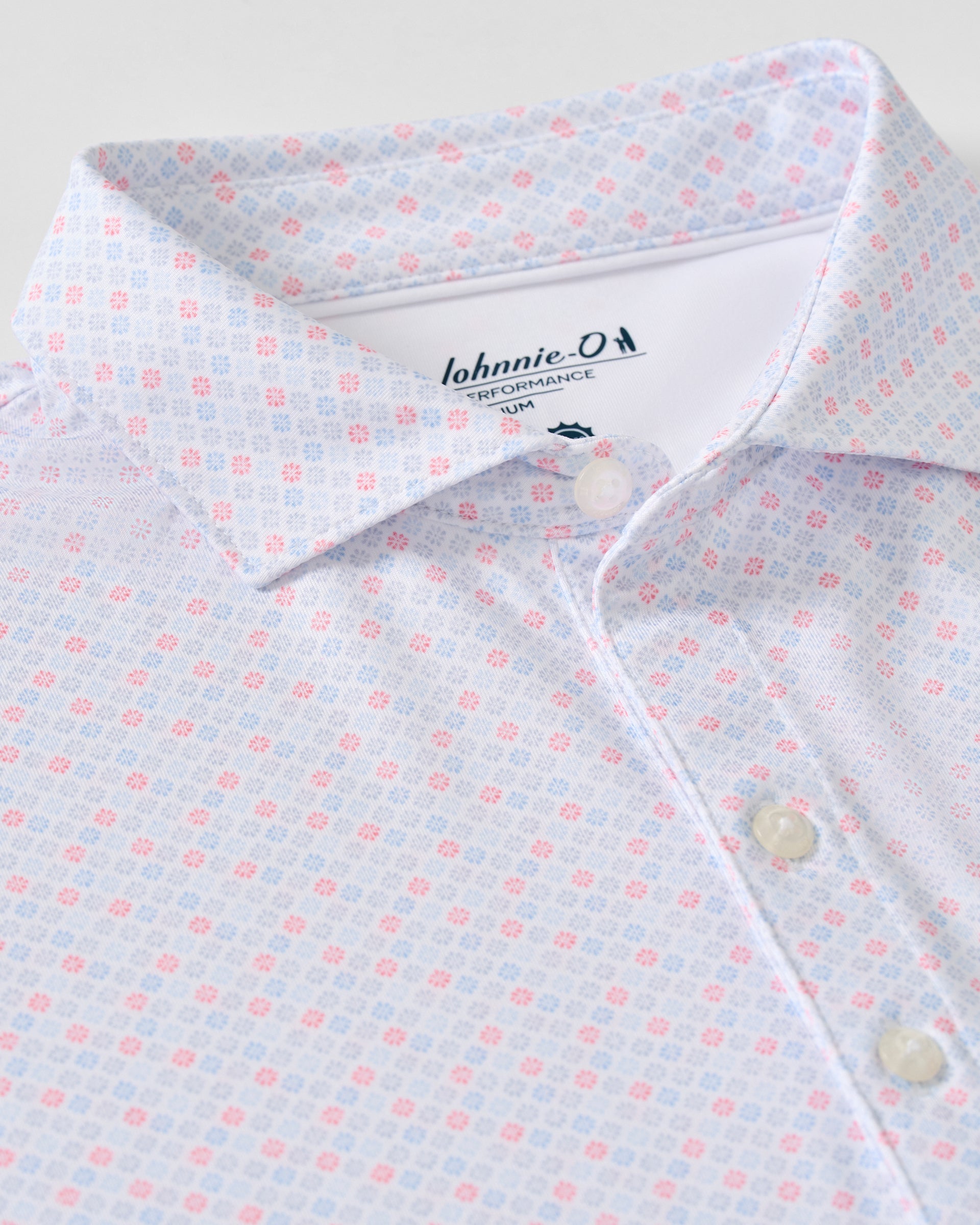Johnnie-O Performance Jersey Polo - Pip Floral