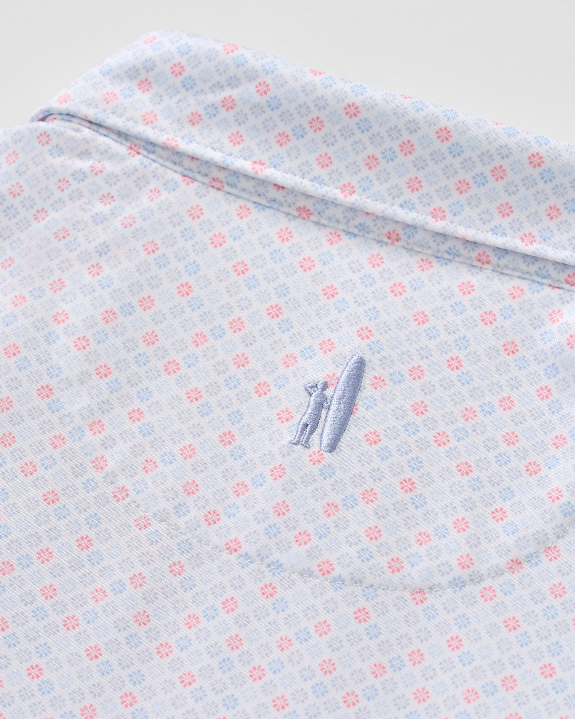 Johnnie-O Performance Jersey Polo - Pip Floral