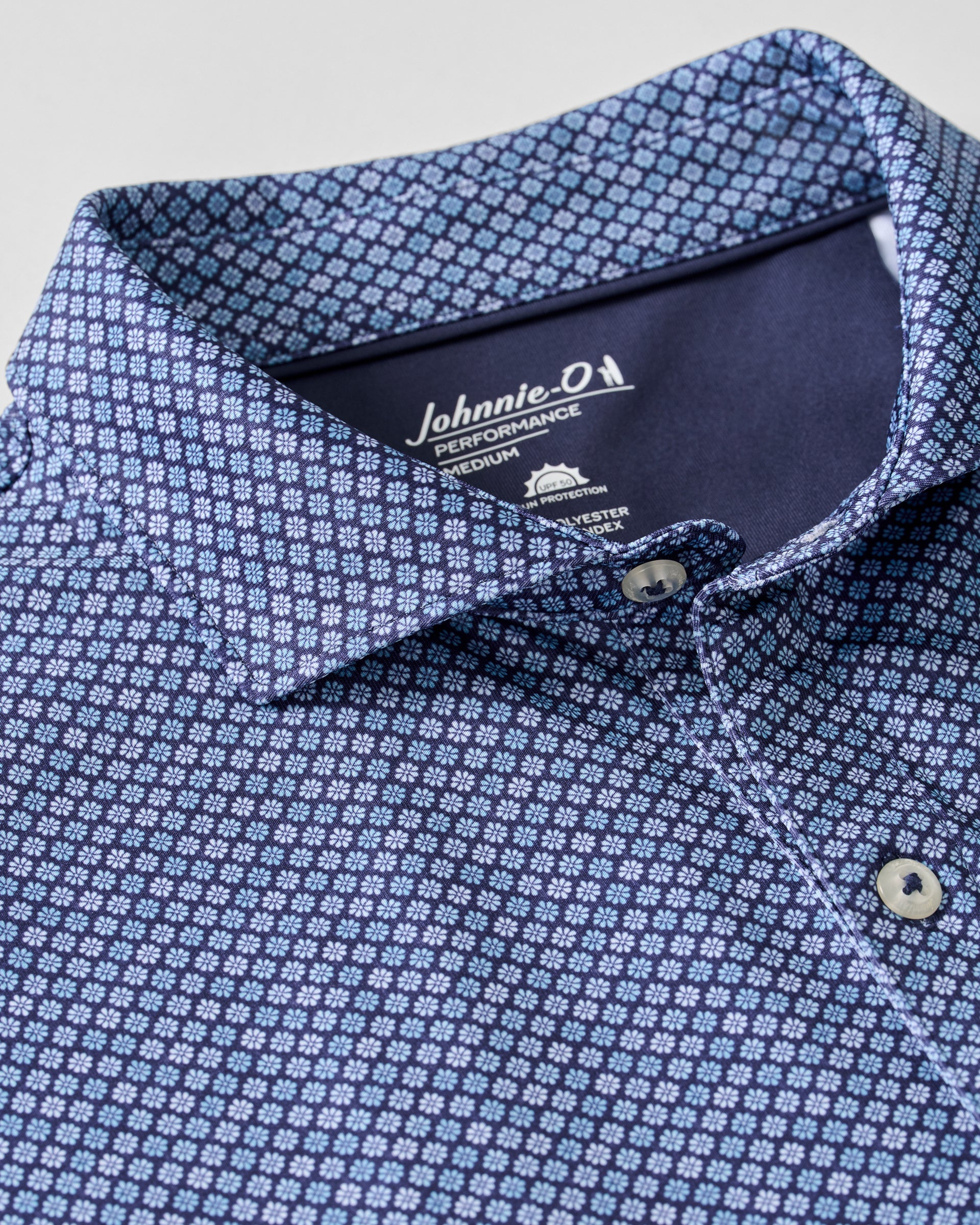 Johnnie-O Performance Jersey Polo - Pip Floral