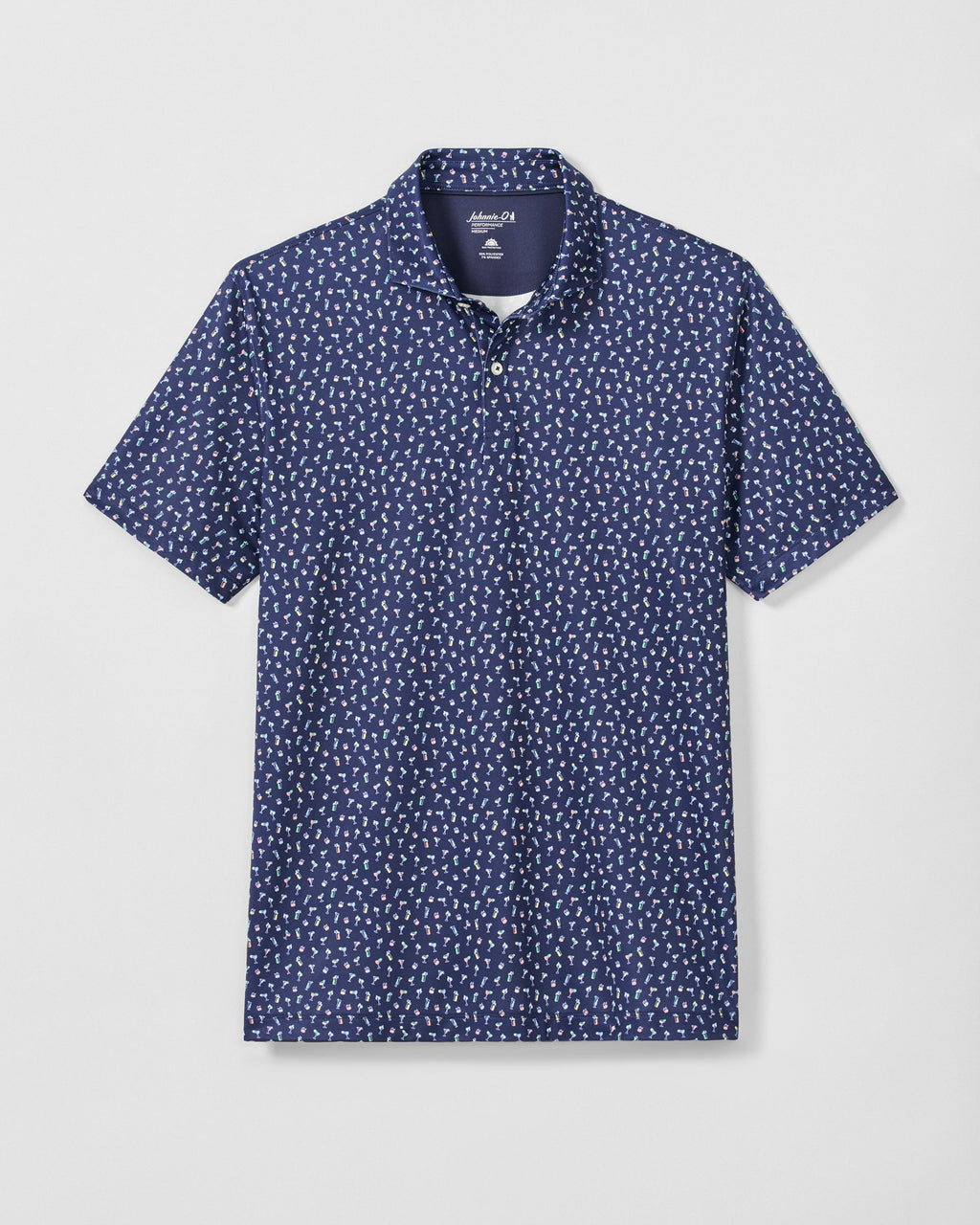 Johnnie-O Performance Jersey Polo - Pop Tails
