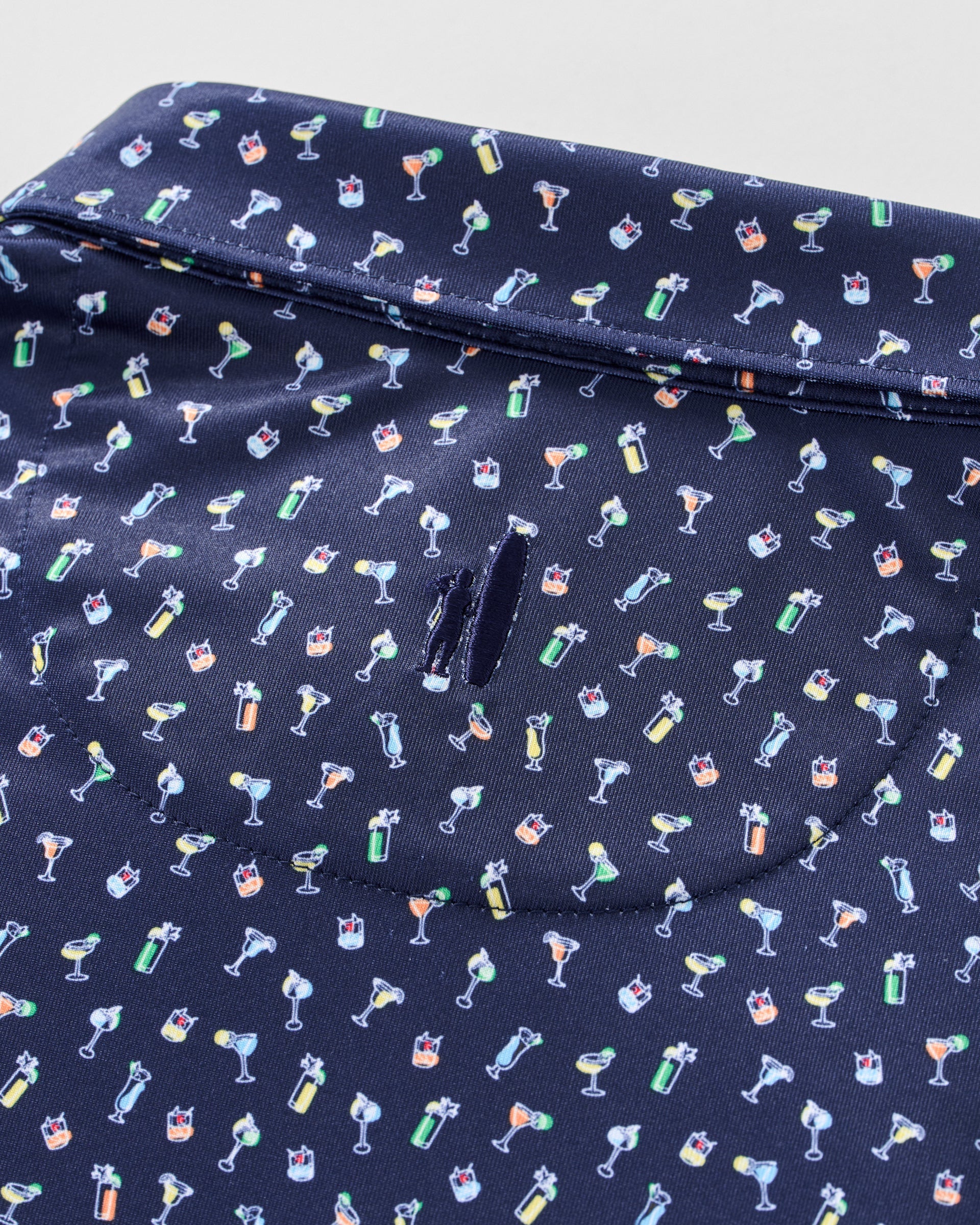 Johnnie-O Performance Jersey Polo - Pop Tails