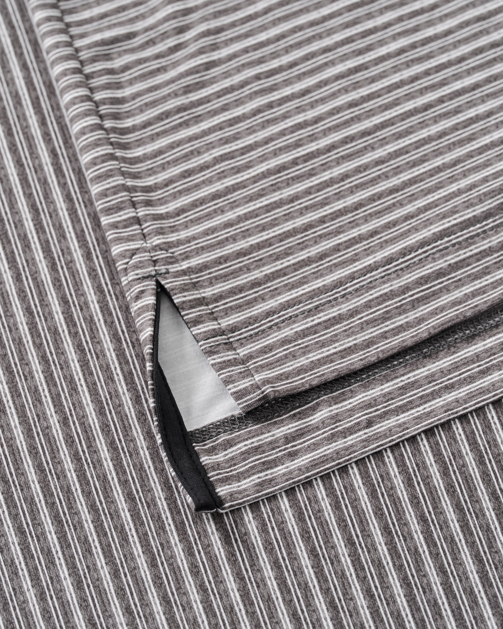 Johnnie-O Performance Featherweight Long Sleeve Polo - Track Stripe