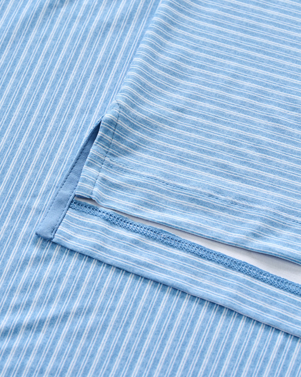 Johnnie-O Performance Featherweight Long Sleeve Polo - Track Stripe
